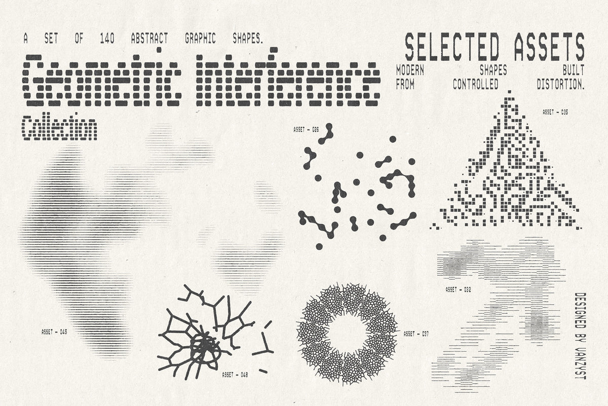 Geometric Interference Collection Vanzyst
