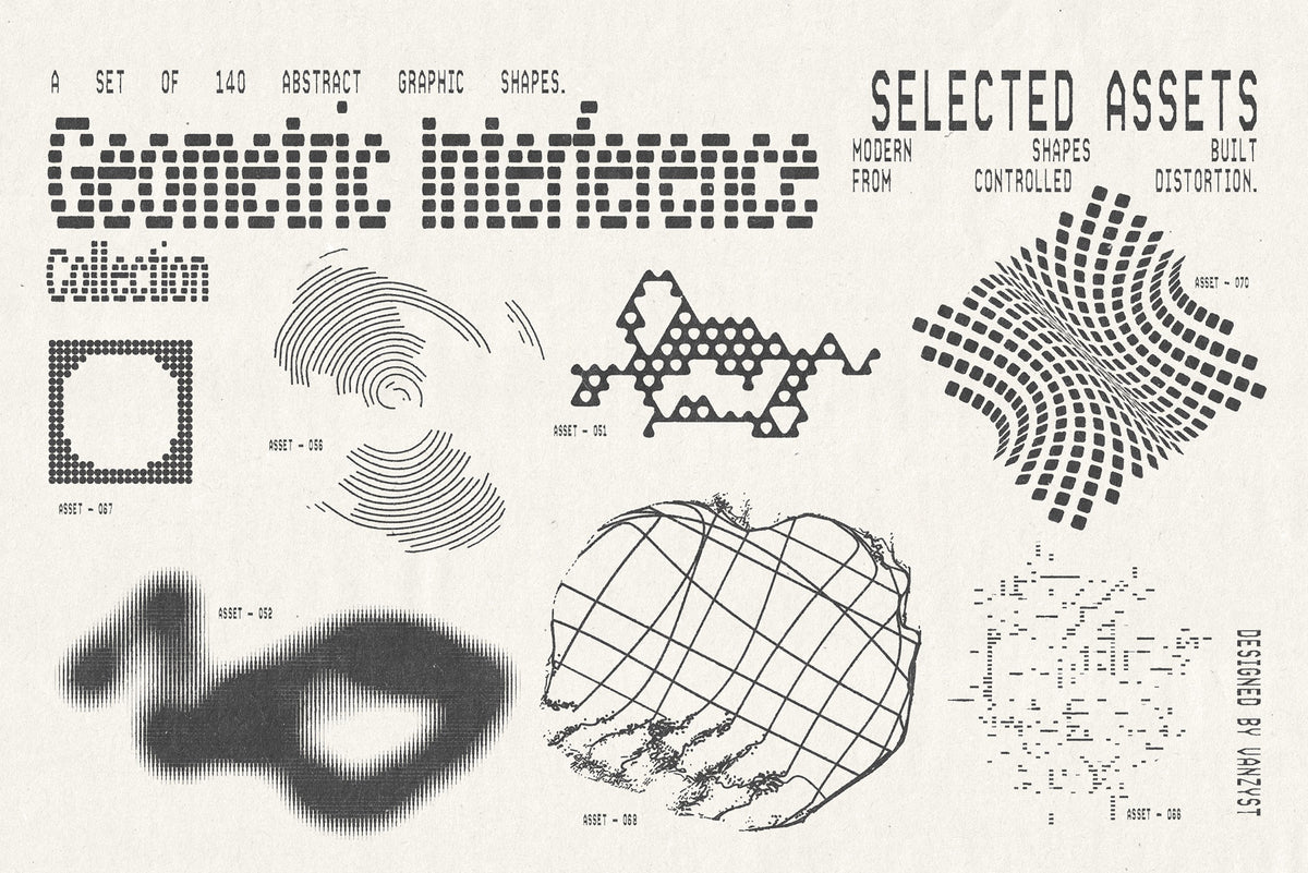 Geometric Interference Collection Vanzyst