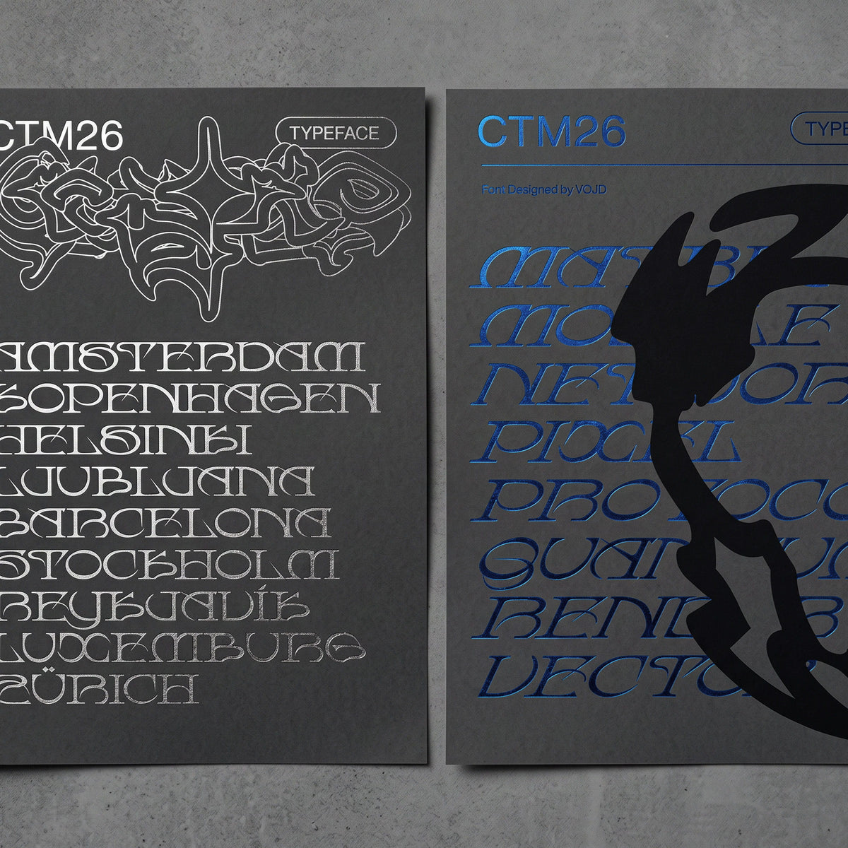CTM26 Typeface VOJD