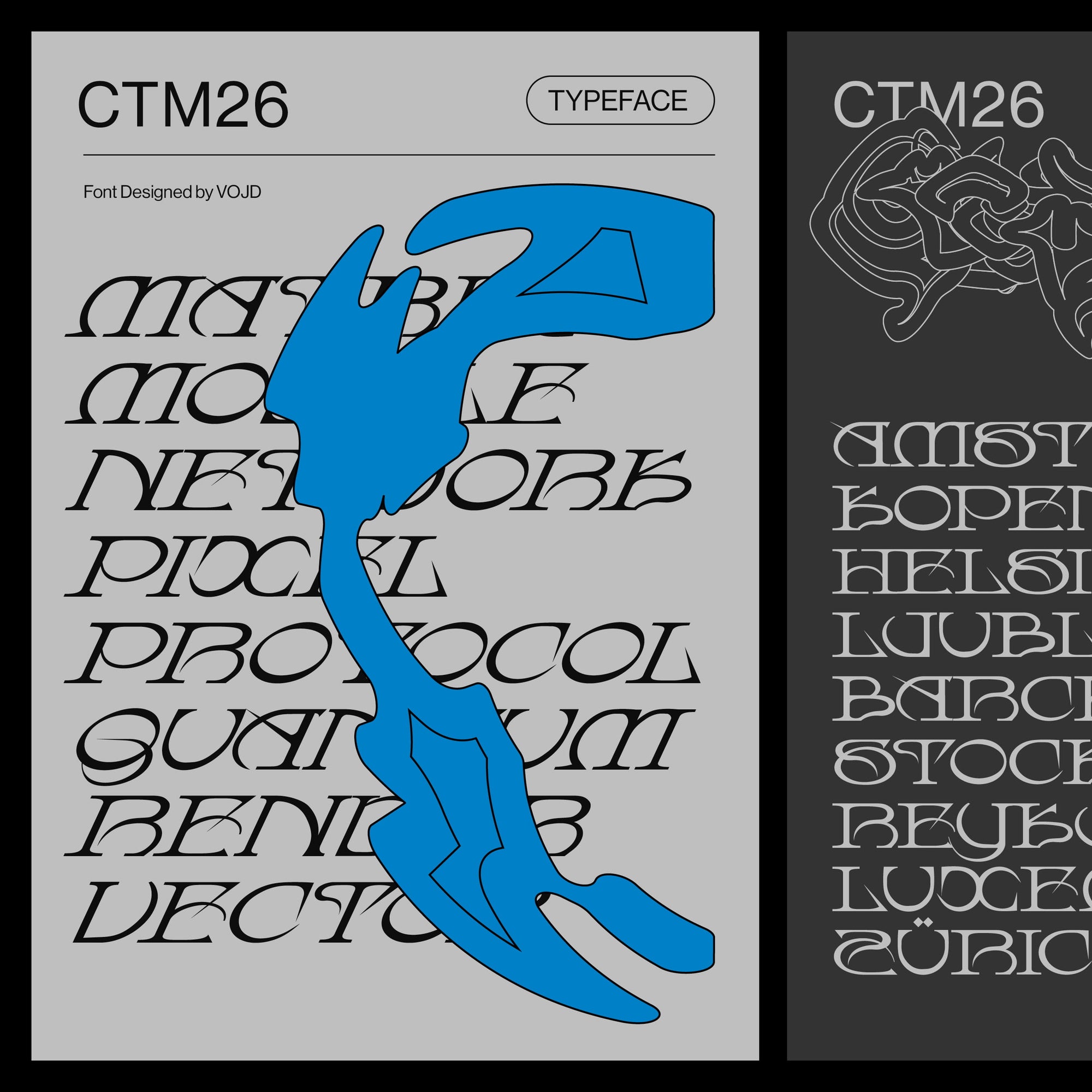 CTM26 Typeface Jules Bigot