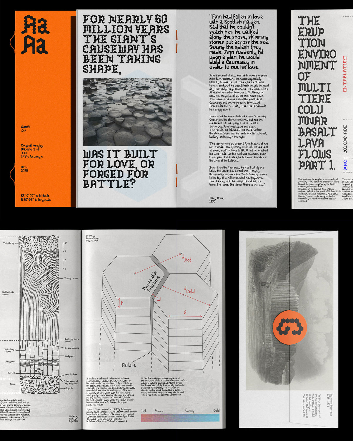 Giant's Typeface Maxime Thill