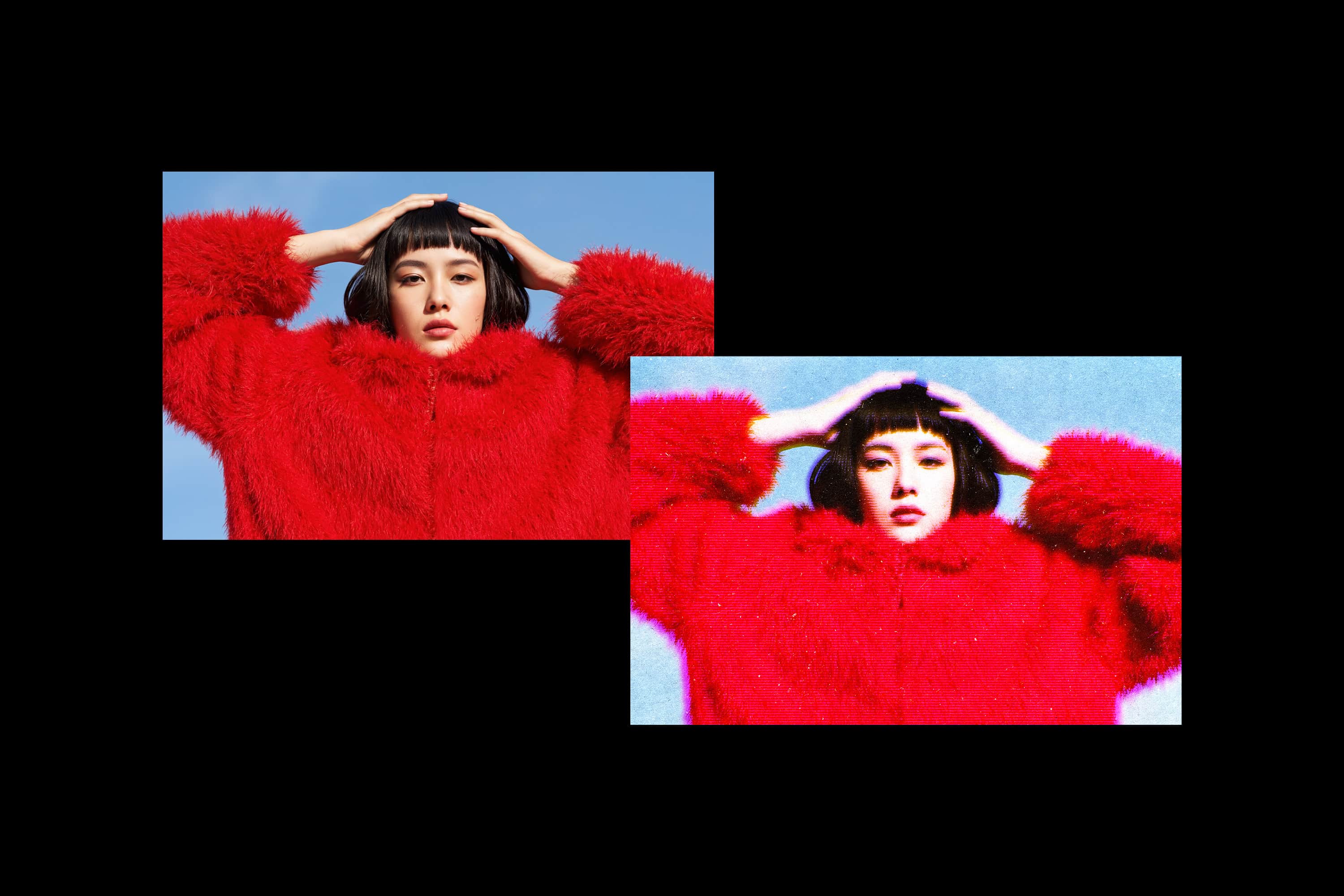 Glitch Print Effect Pixelbuddha