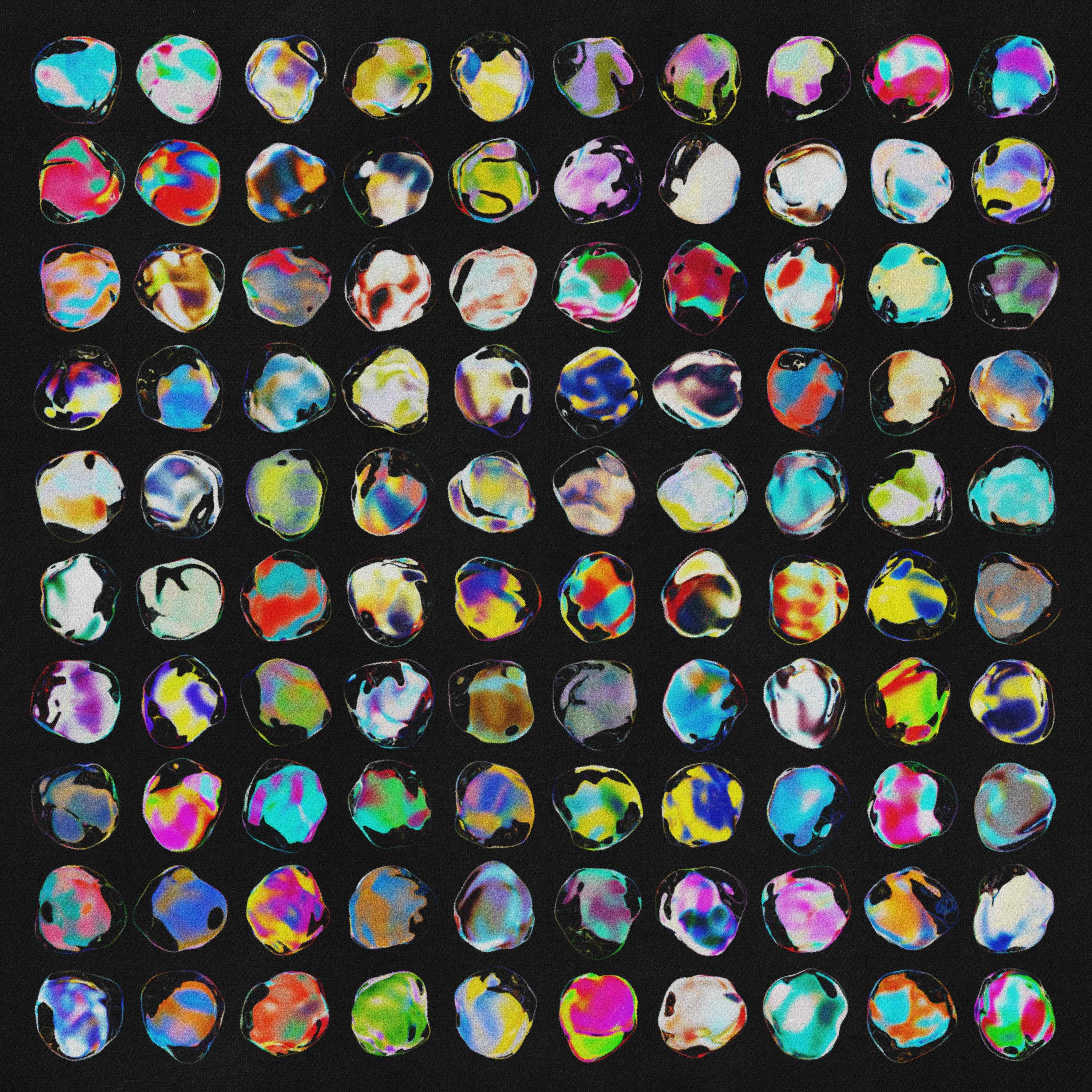 Globs Asset Pack (Vol.2) Glass Mineral Graphics Jason Santos