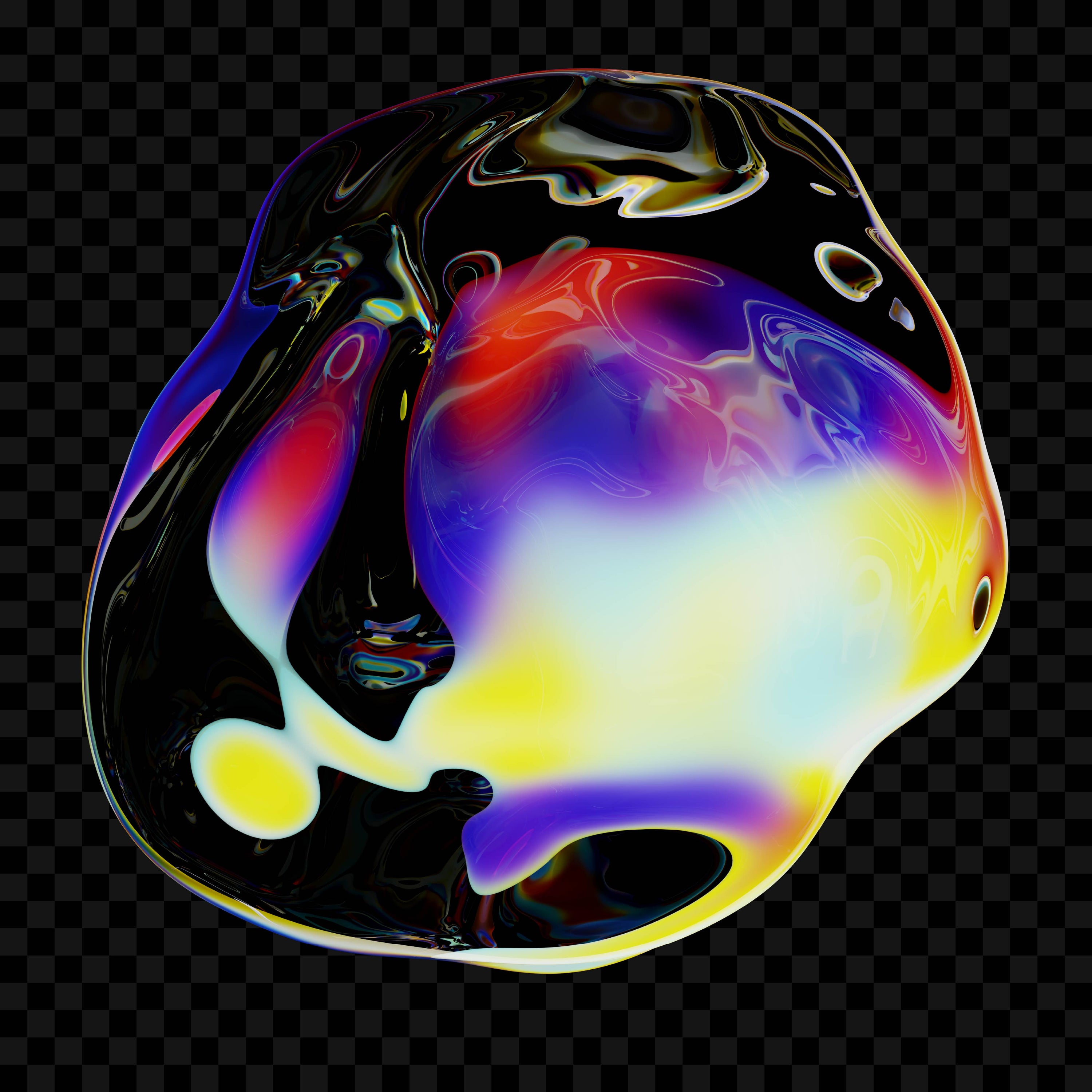 Globs Asset Pack (Vol.2) Glass Mineral Graphics Jason Santos