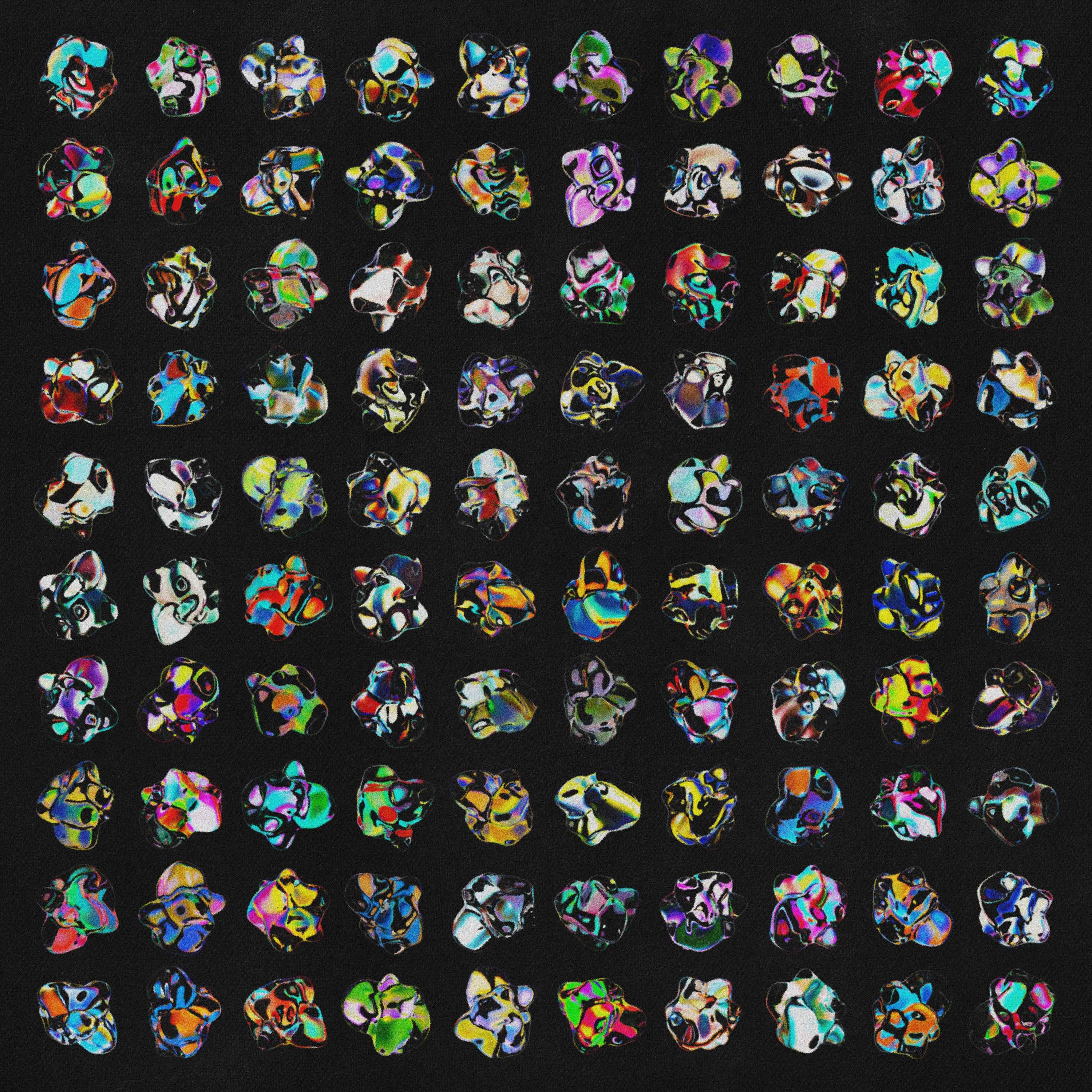 Globs Asset Pack (Vol.4) Glass Blob 3D Graphics Jason Santos