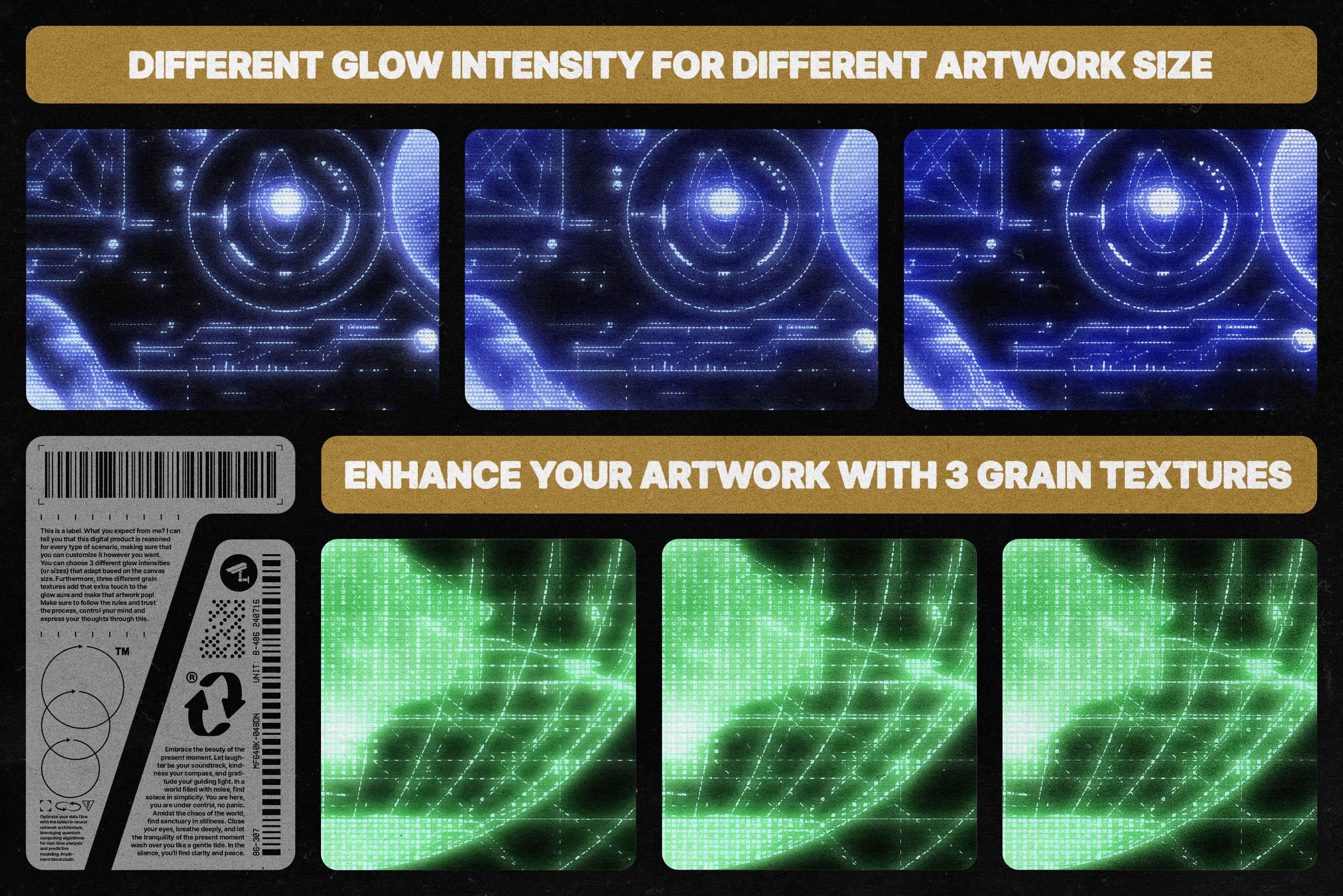 Glow FX | Photoshop Action God Control