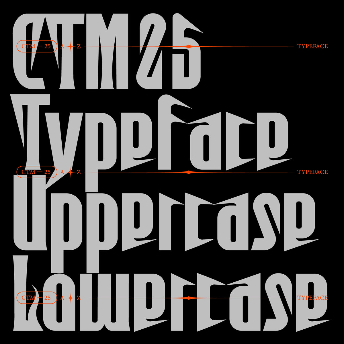 CTM25 Typeface VOJD