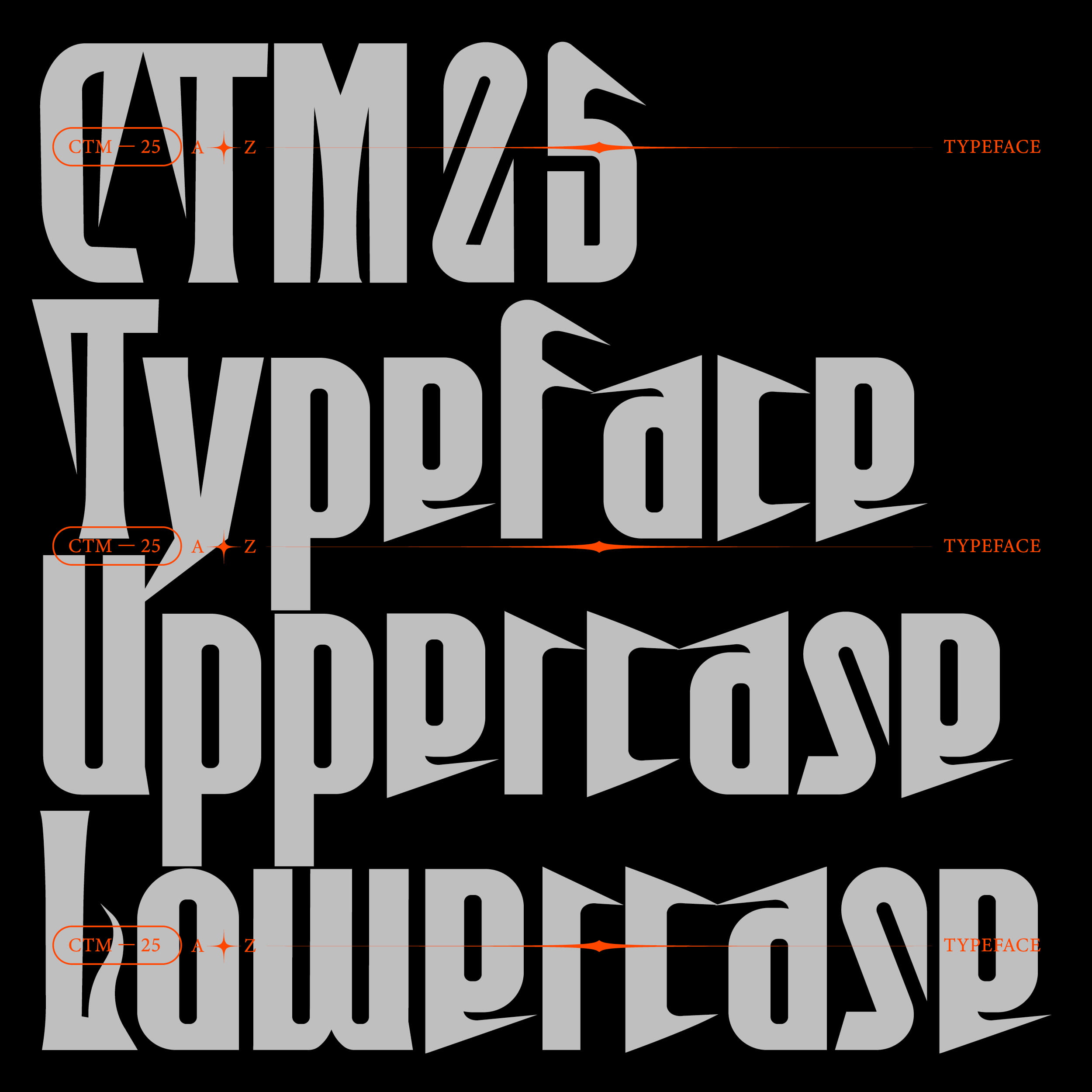 CTM25 Typeface VOJD