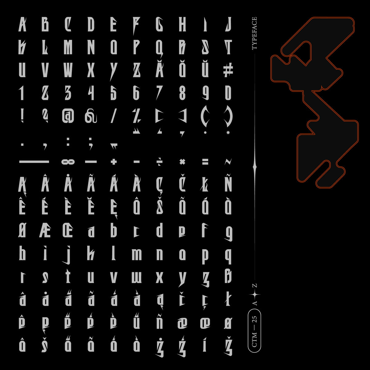 CTM25 Typeface VOJD