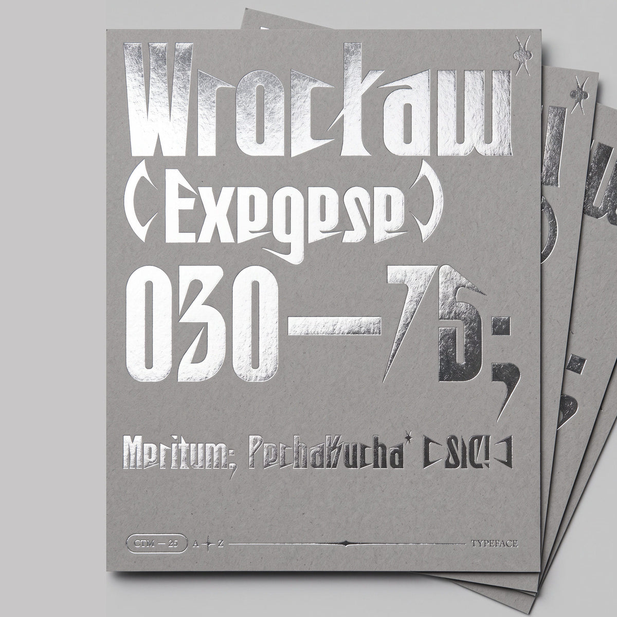 CTM25 Typeface VOJD