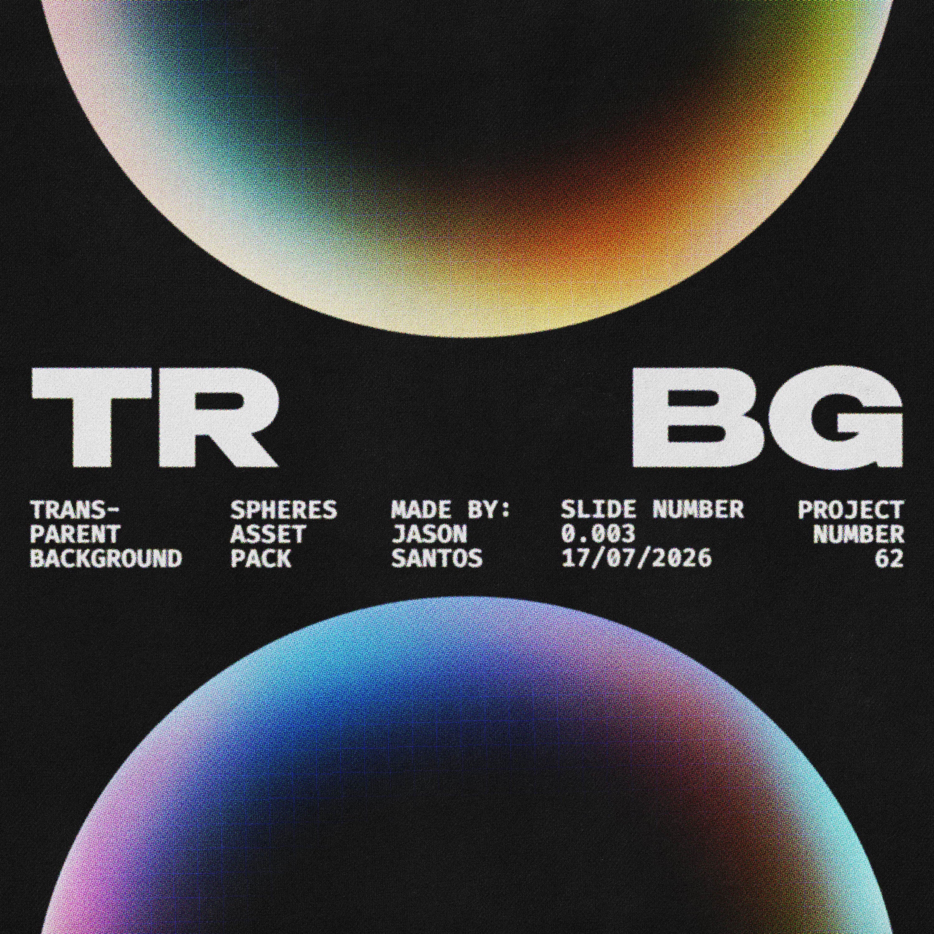 Gradient Glowing Spheres Asset Pack Jason Santos