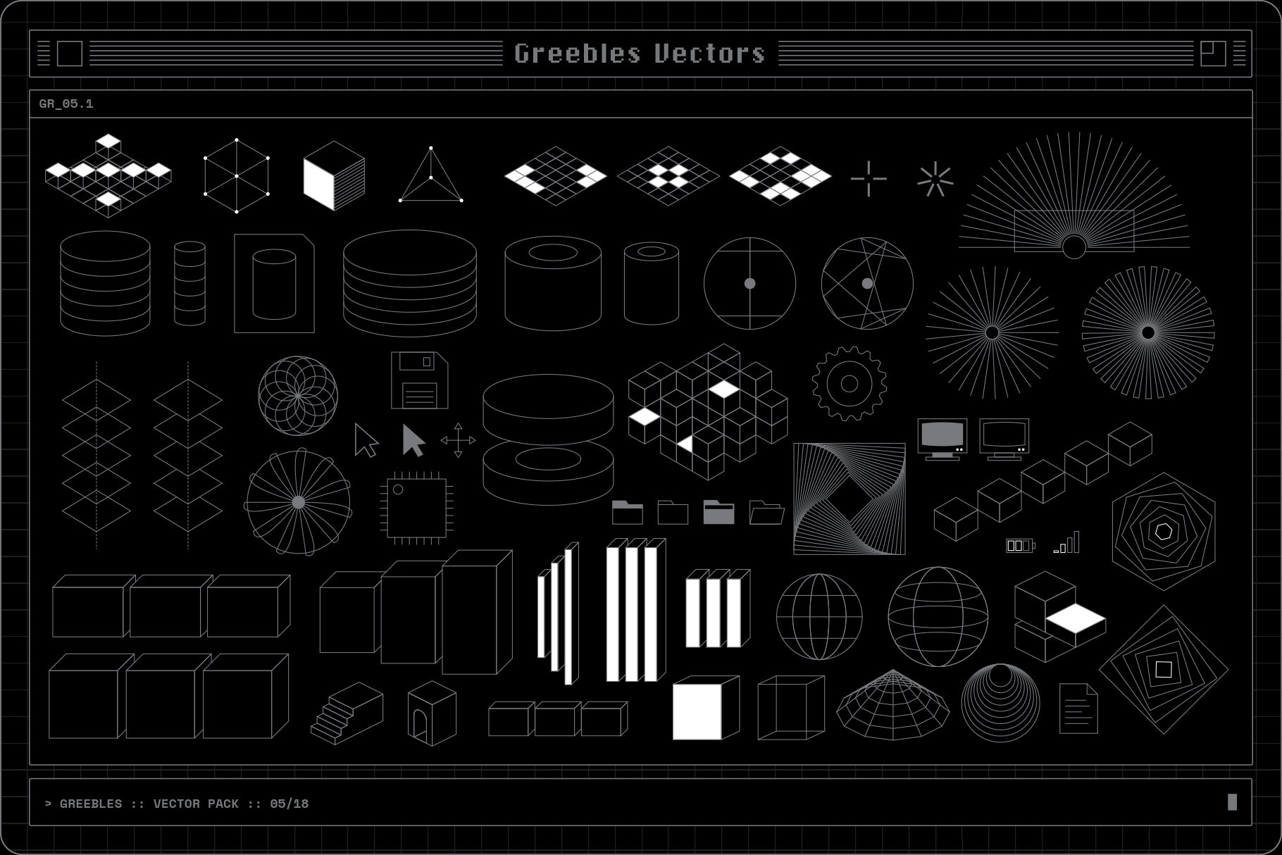 Greebles Vector Pack MiksKS