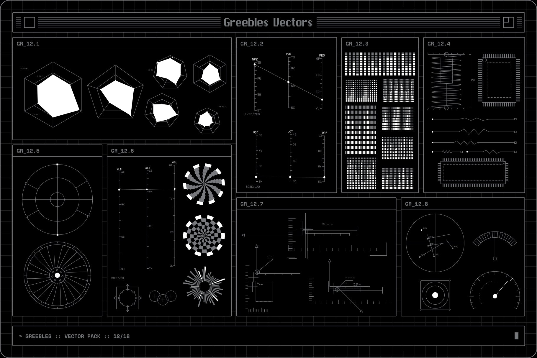 Greebles Vector Pack MiksKS