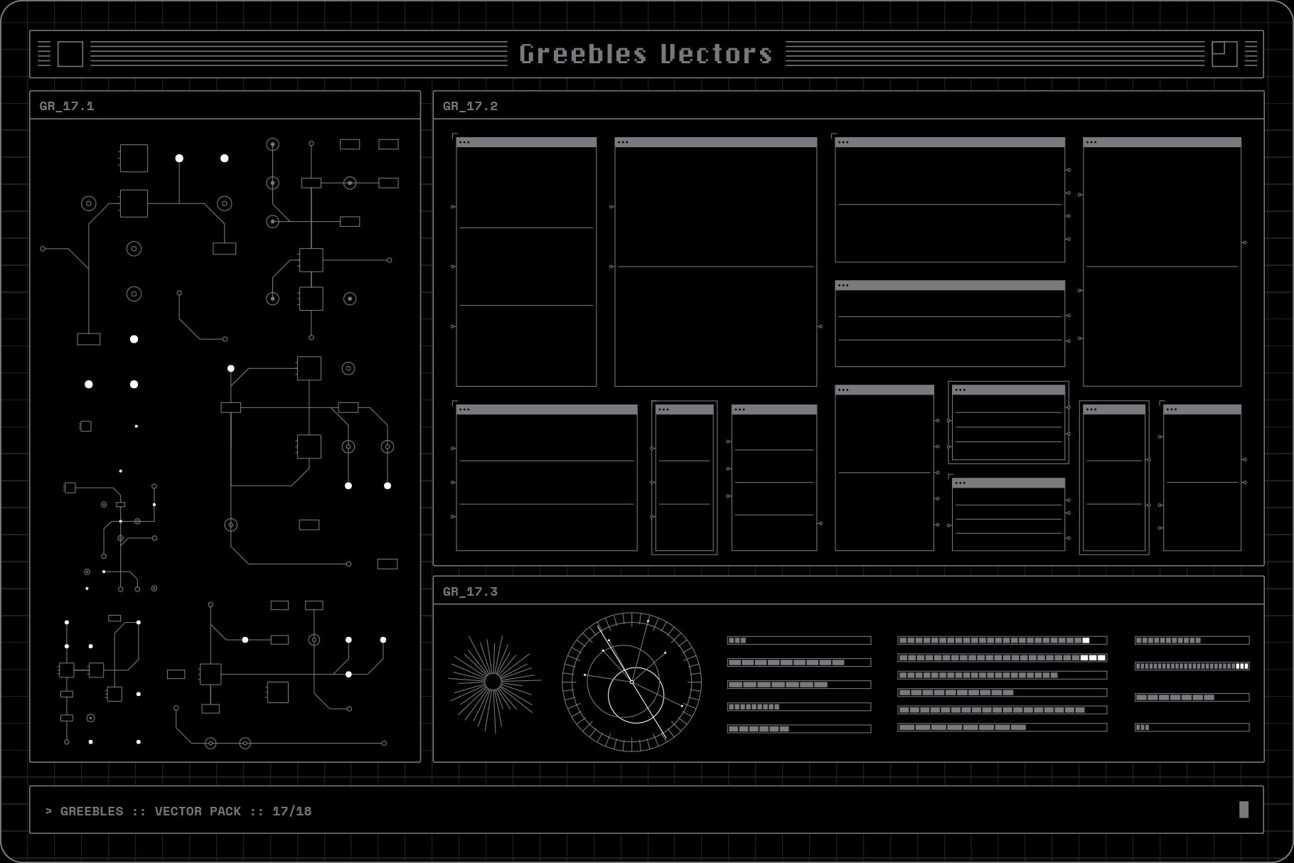 Greebles Vector Pack MiksKS