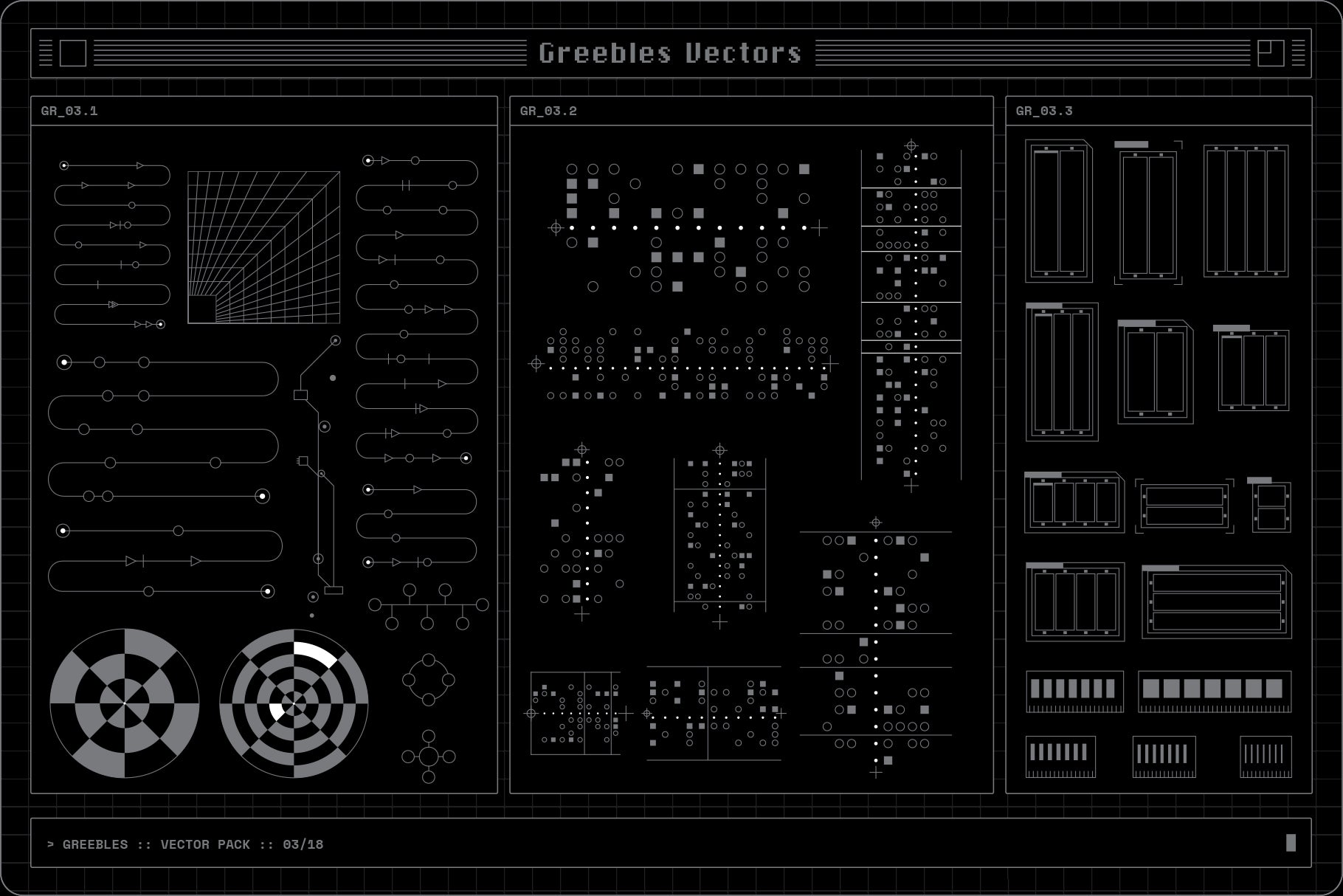 Greebles Vector Pack MiksKS