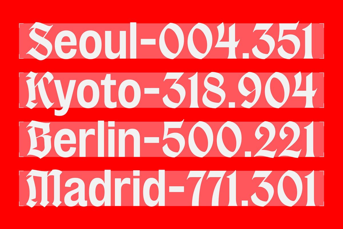 K73 Hogan Grotesk K73 Type Foundry