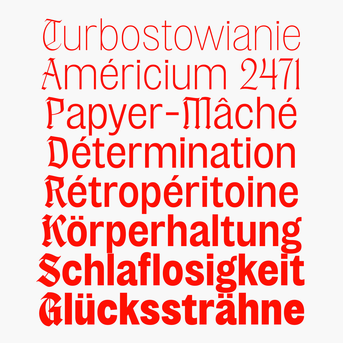 K73 Hogan Grotesk K73 Type Foundry