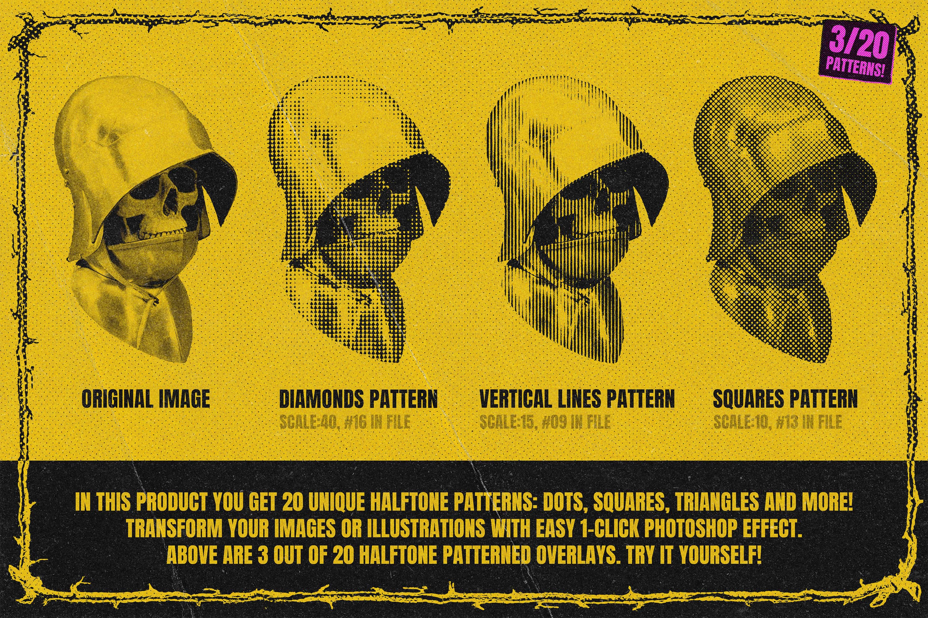 Halftone Effects Creator Pixelbuddha