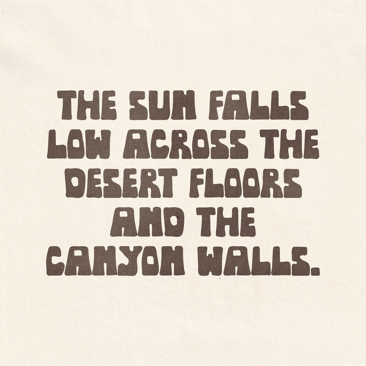 Canyon Hand Drawn Western Font Madeline O'Donoghue
