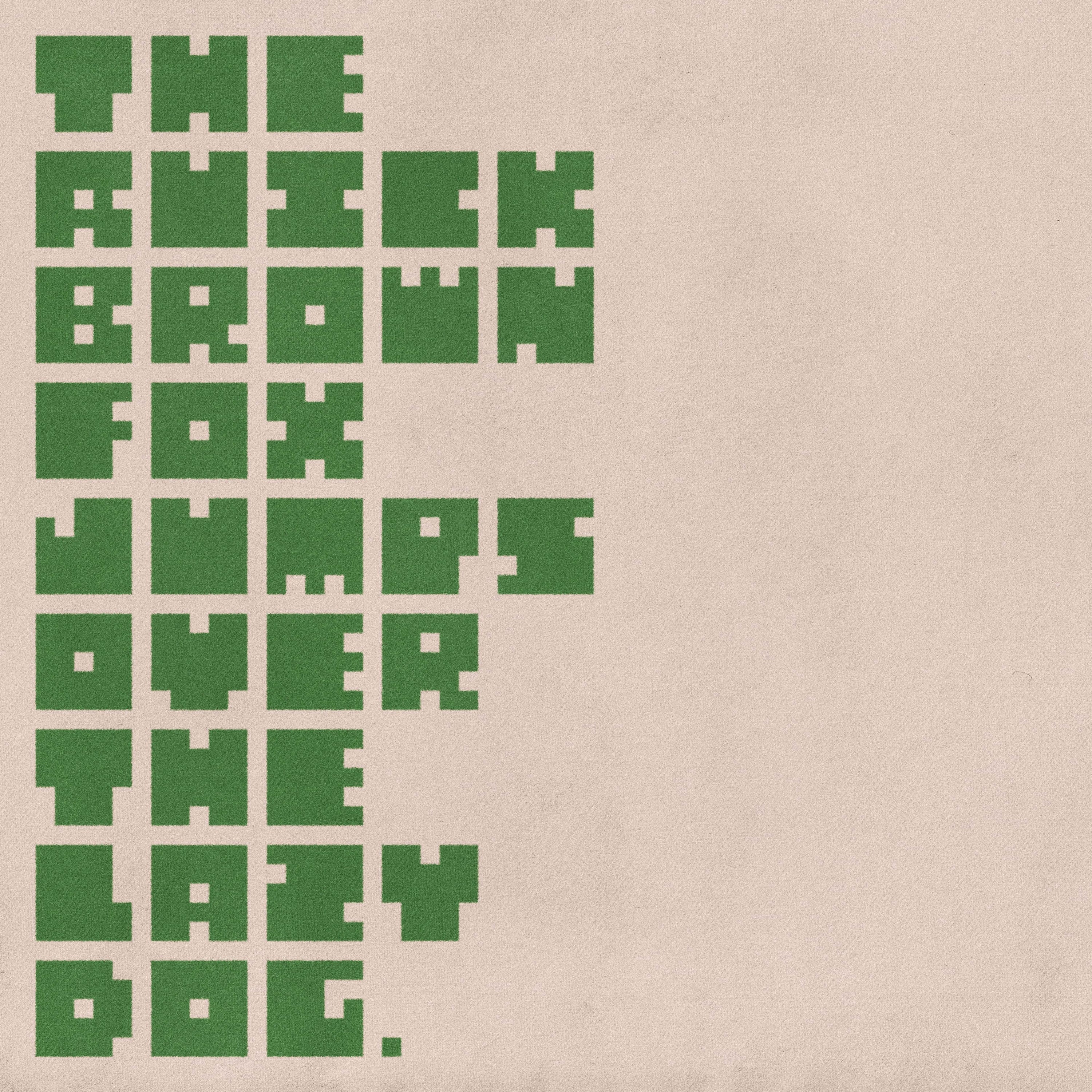Chunk Chonk Typeface Jason Santos