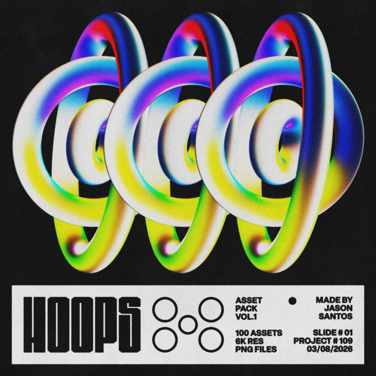 Hoops Asset Pack (Vol.1) Glossy Oval Loop PNGs Jason Santos