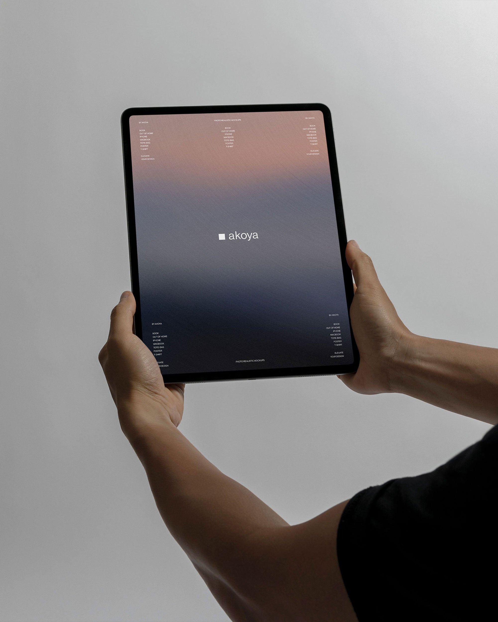iPad Mockup 01 Akoya Mockups