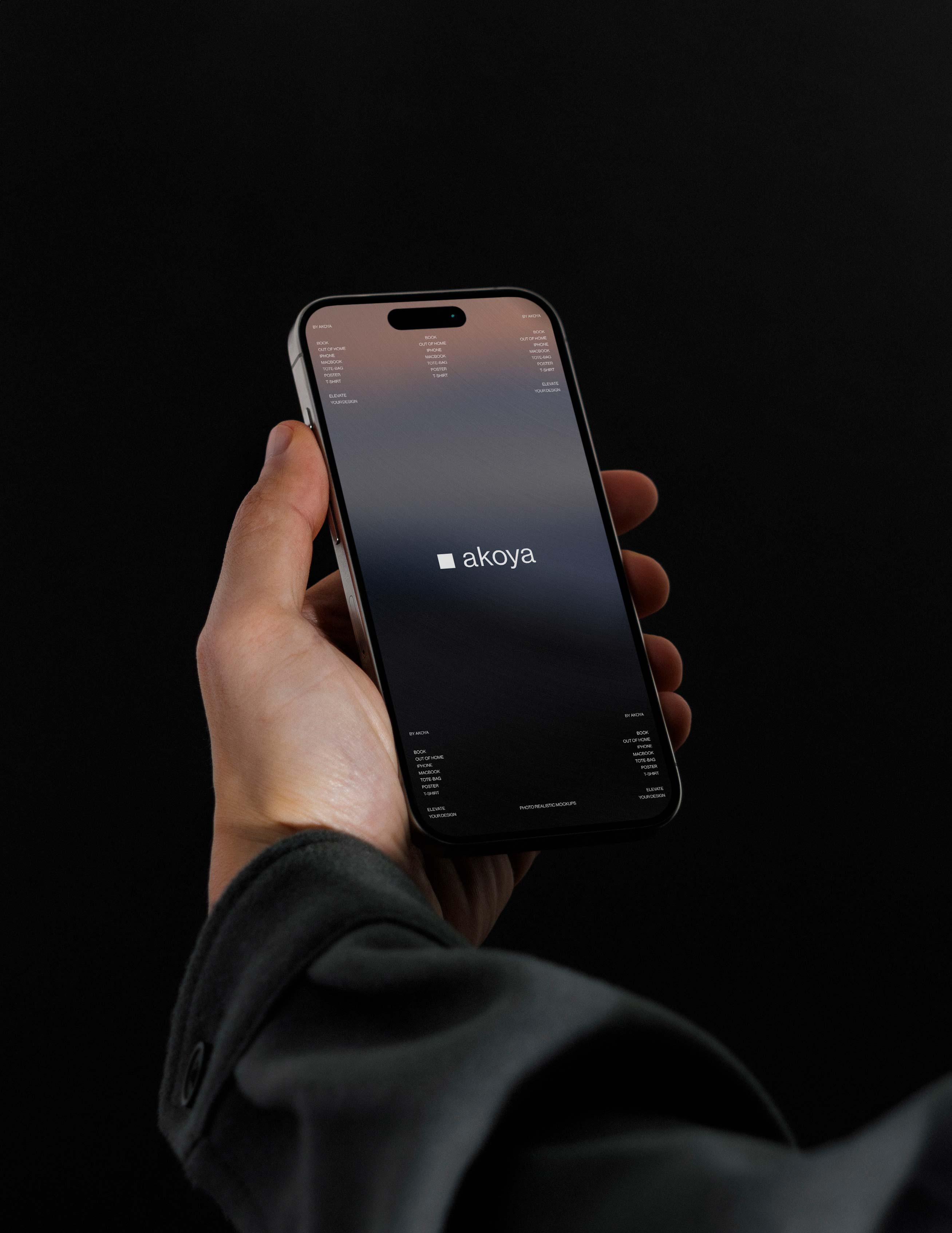 iPhone Mockup 037 Akoya Mockups