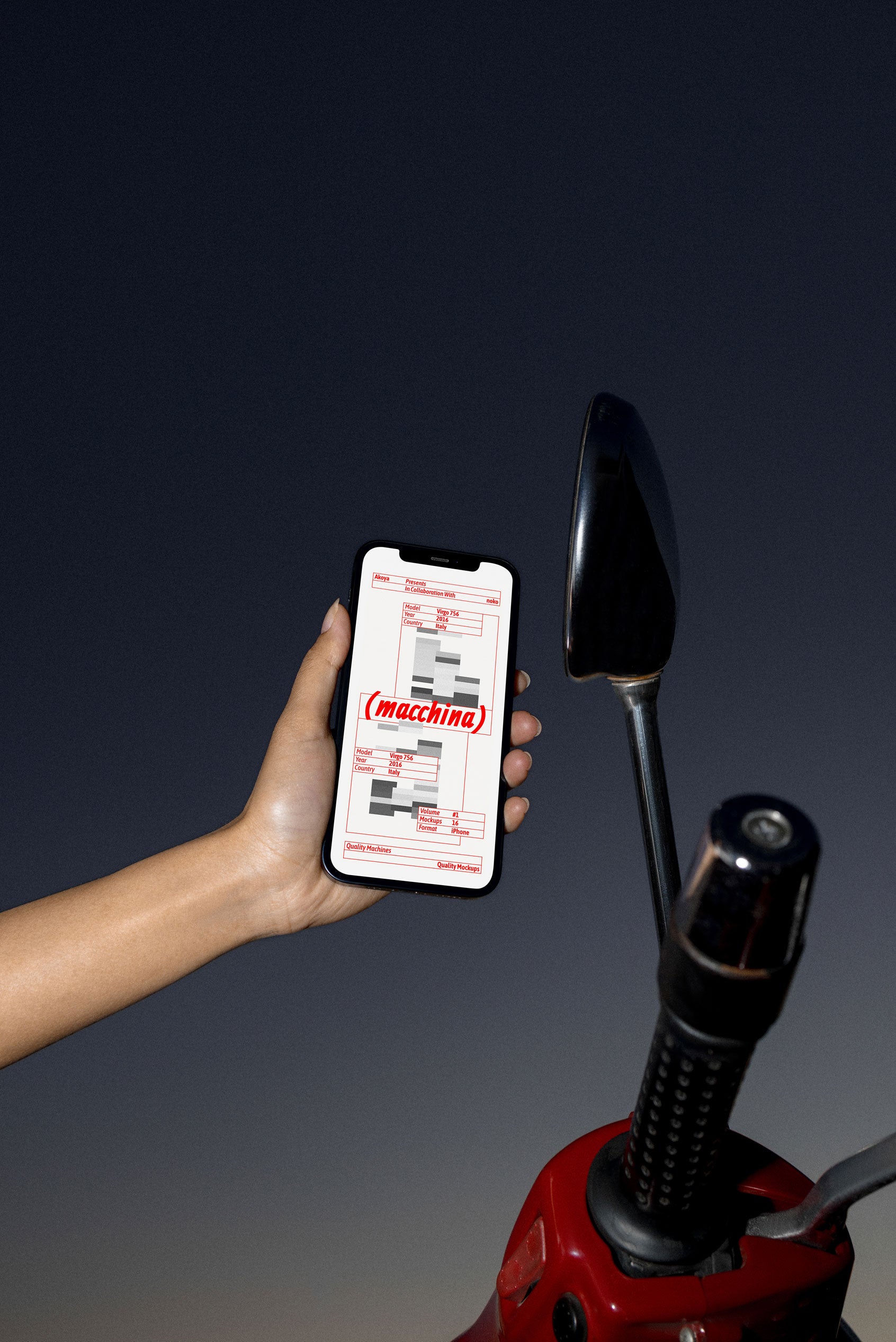 iPhone Mockup 051 Akoya Mockups