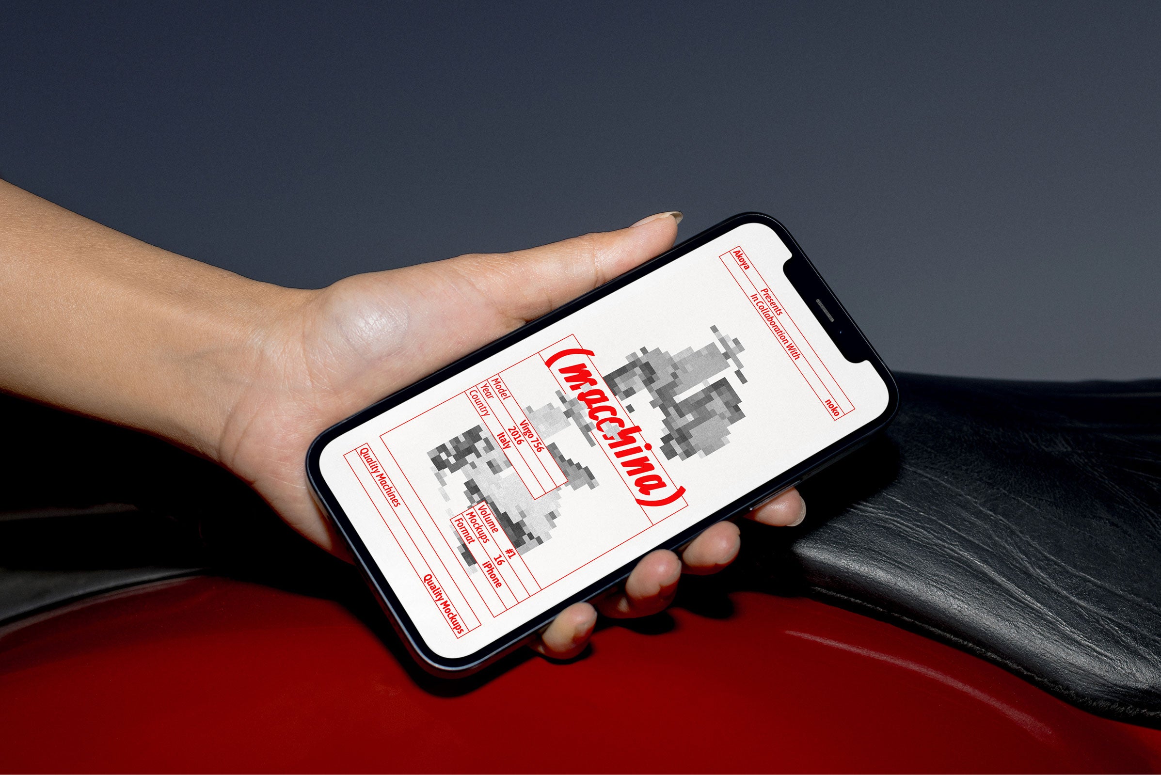 iPhone Mockup 056 Akoya Mockups