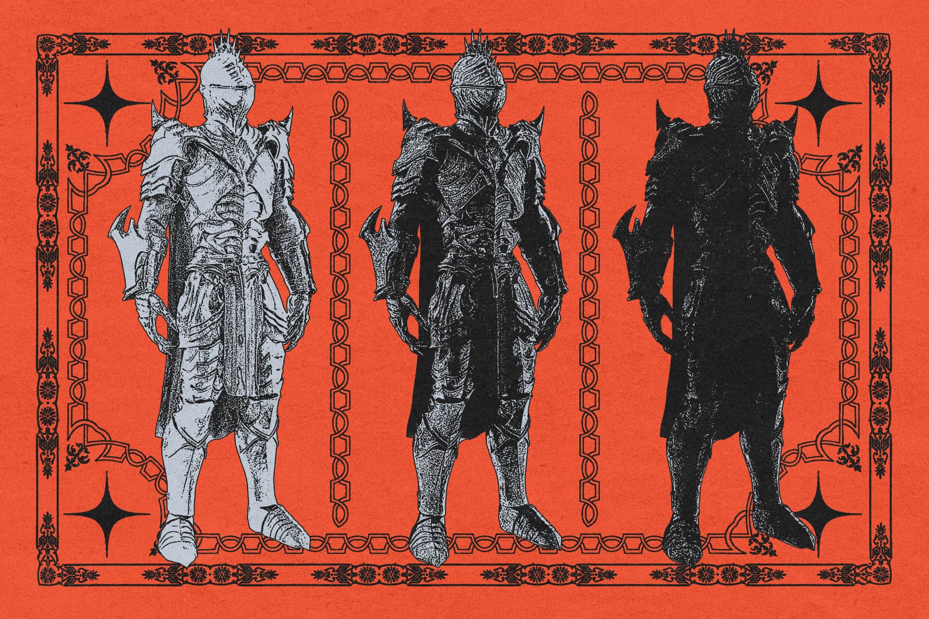 Illustrator Frames Brushes apokalips