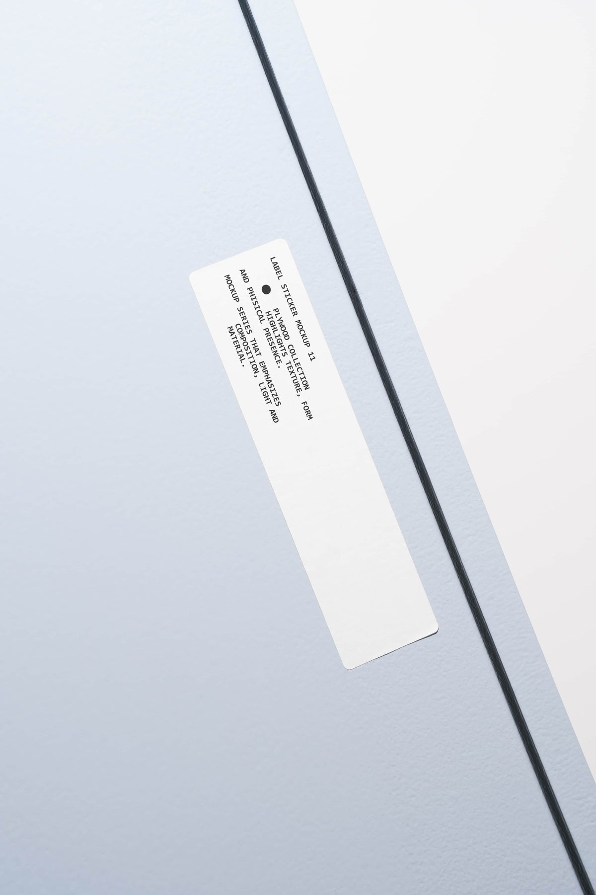 Label Sticker Mockup PW001 Just Form Mockups