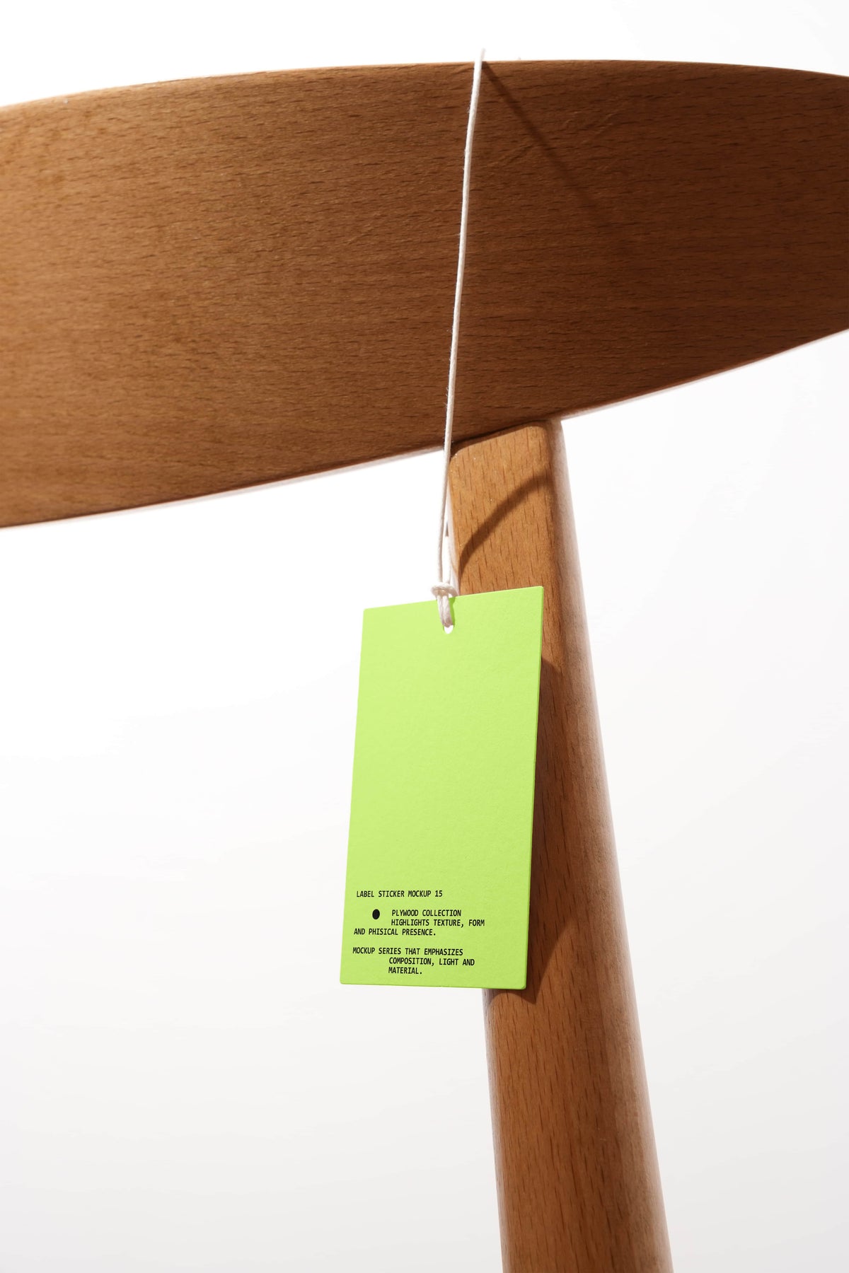 Label Sticker Mockup PW001 Just Form Mockups