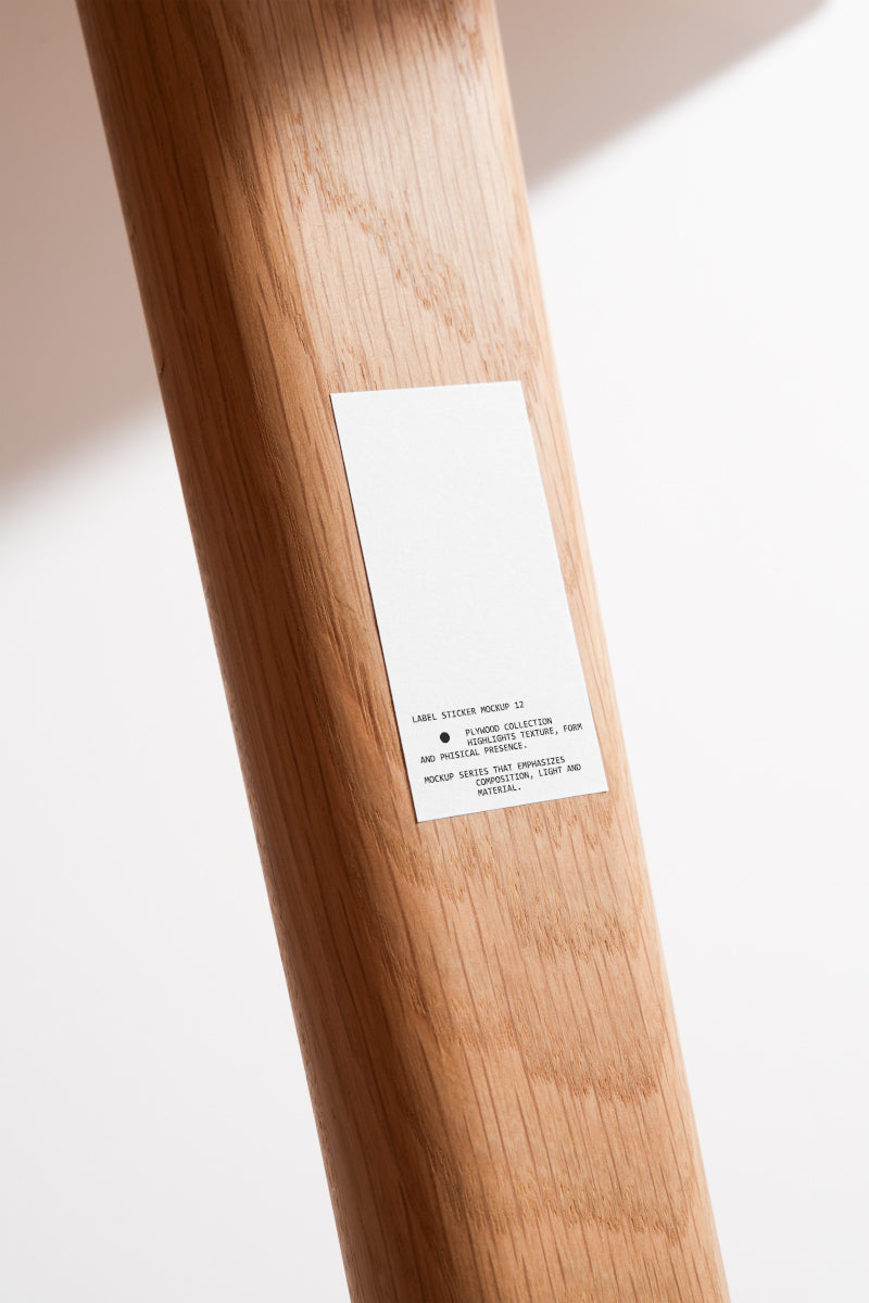 Label Sticker Mockup PW001 Just Form Mockups