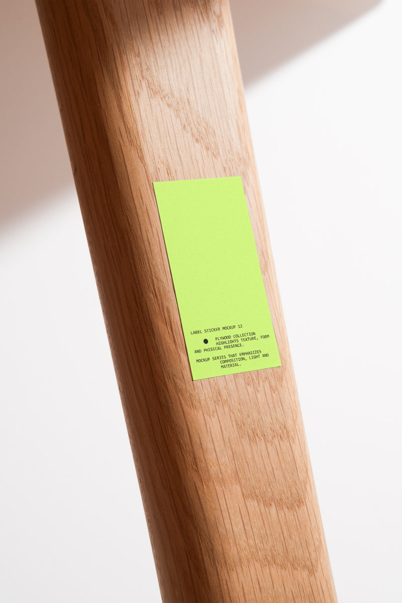 Label Sticker Mockup PW001 Just Form Mockups