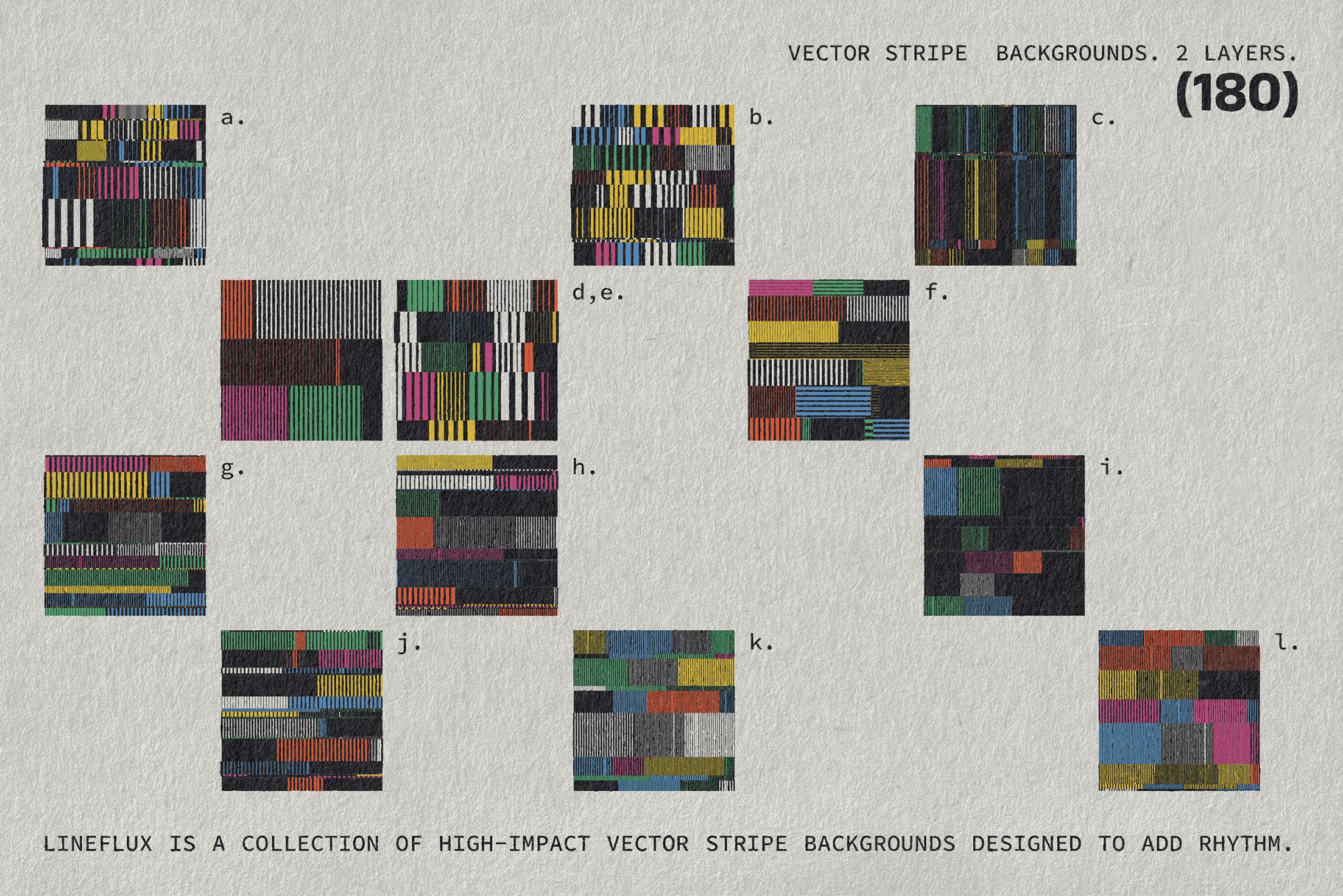 Lineflux - Vector Stripe Transitions Pack