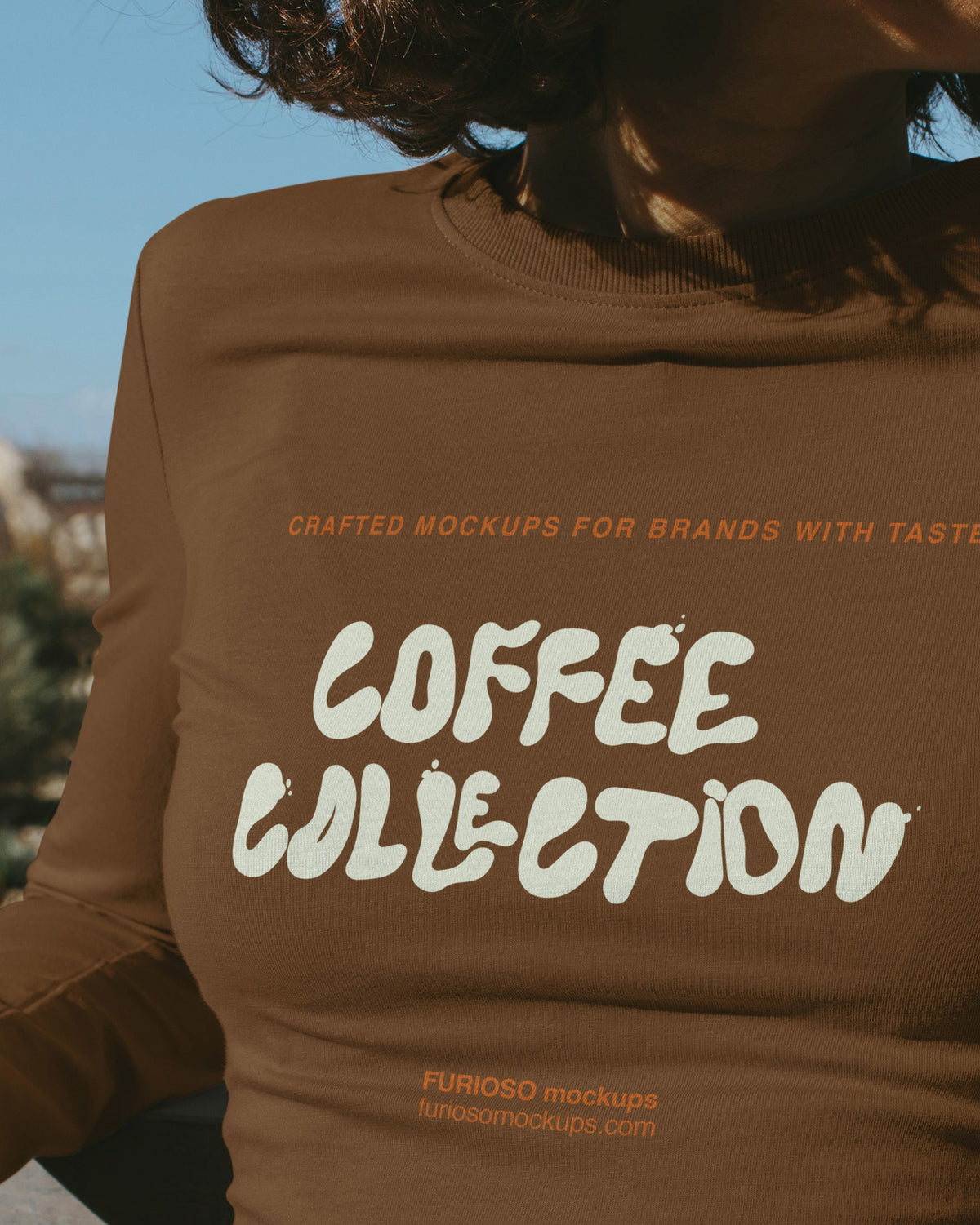 Long Sleeve T-Shirt Mockup 01CC Furioso Mockups