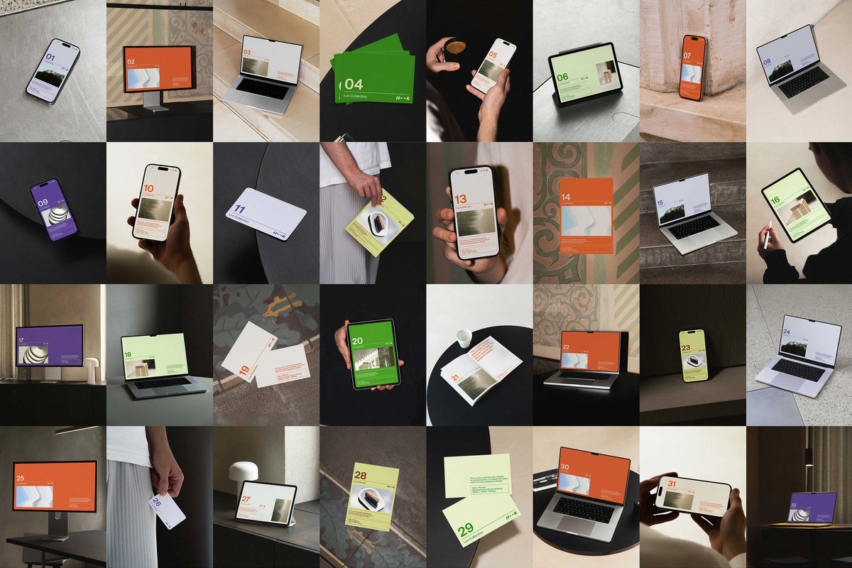 Lux • Complete Mockup Collection New—Renew