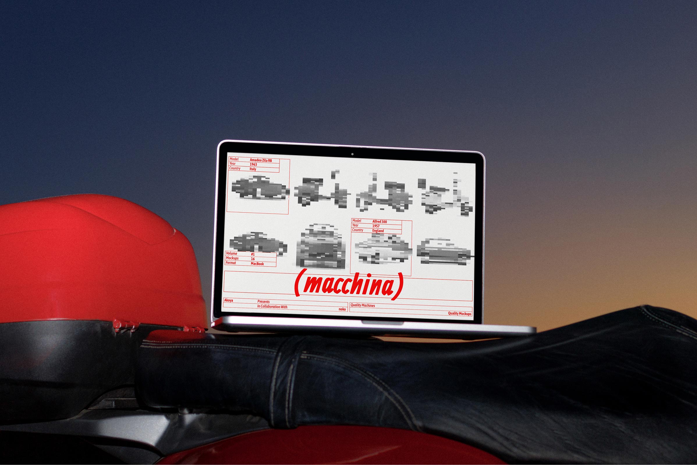 MacBook Mockup 015 Akoya Mockups