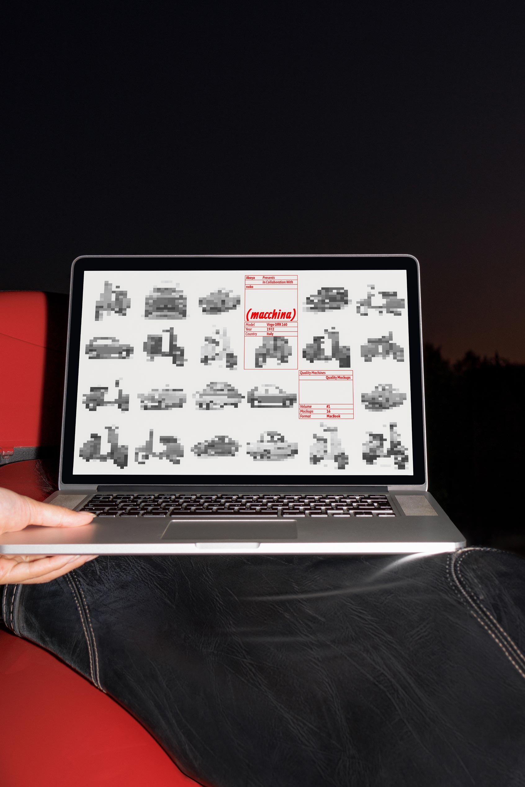 MacBook Mockup 016 Akoya Mockups