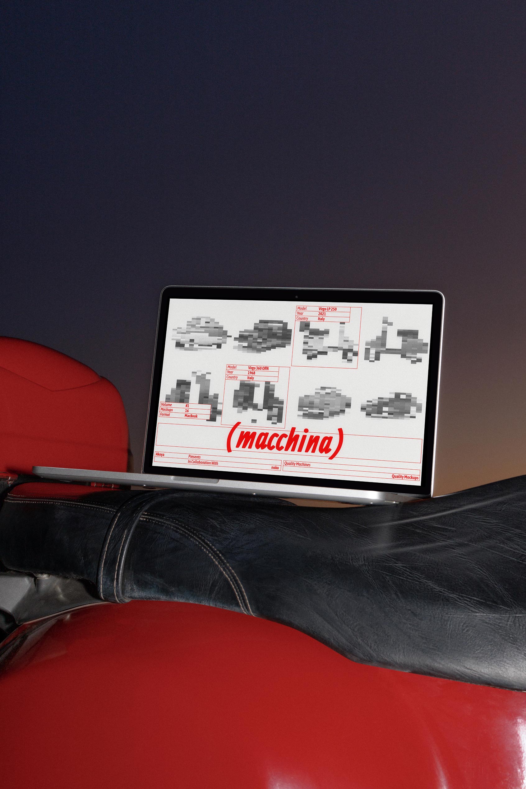 MacBook Mockup 017 Akoya Mockups