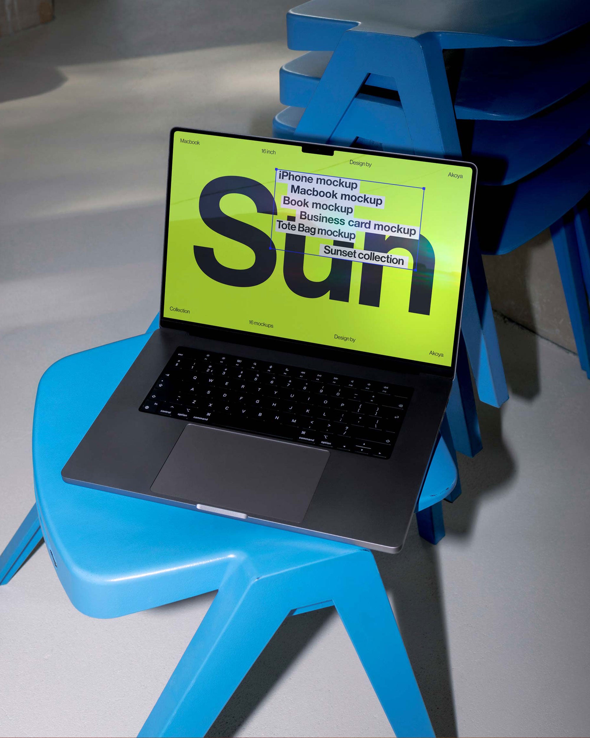 MacBook Mockup 018 Akoya Mockups