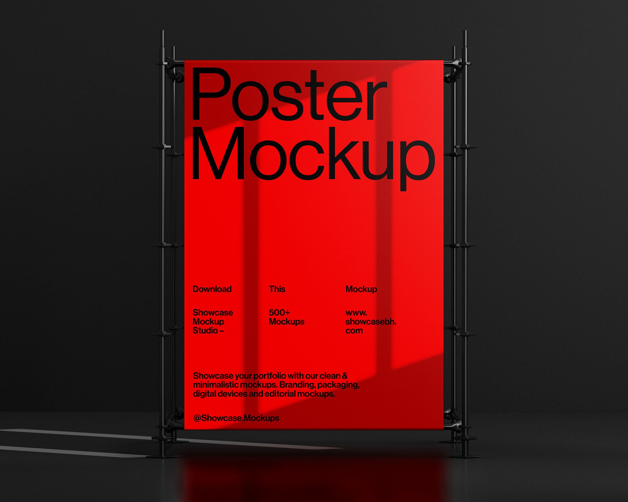 MA_02_Poster Mockup Showcase Mockups