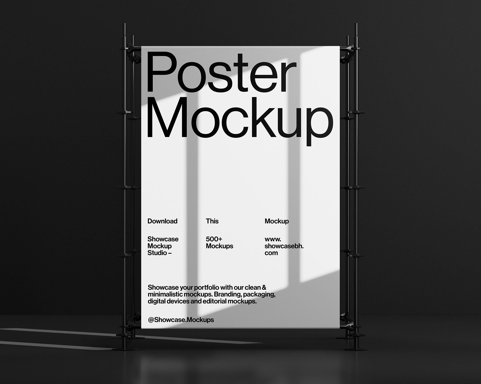 MA_02_Poster Mockup Showcase Mockups