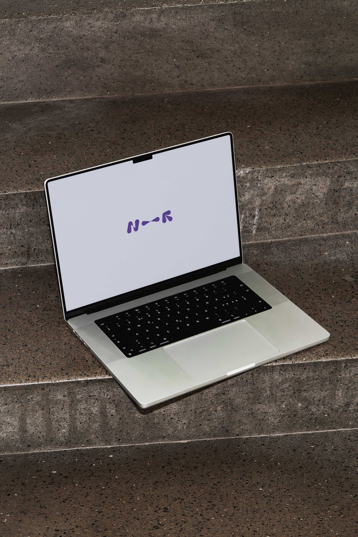 Rough Staircase MacBook Pro Mockup • LUX 015 New—Renew