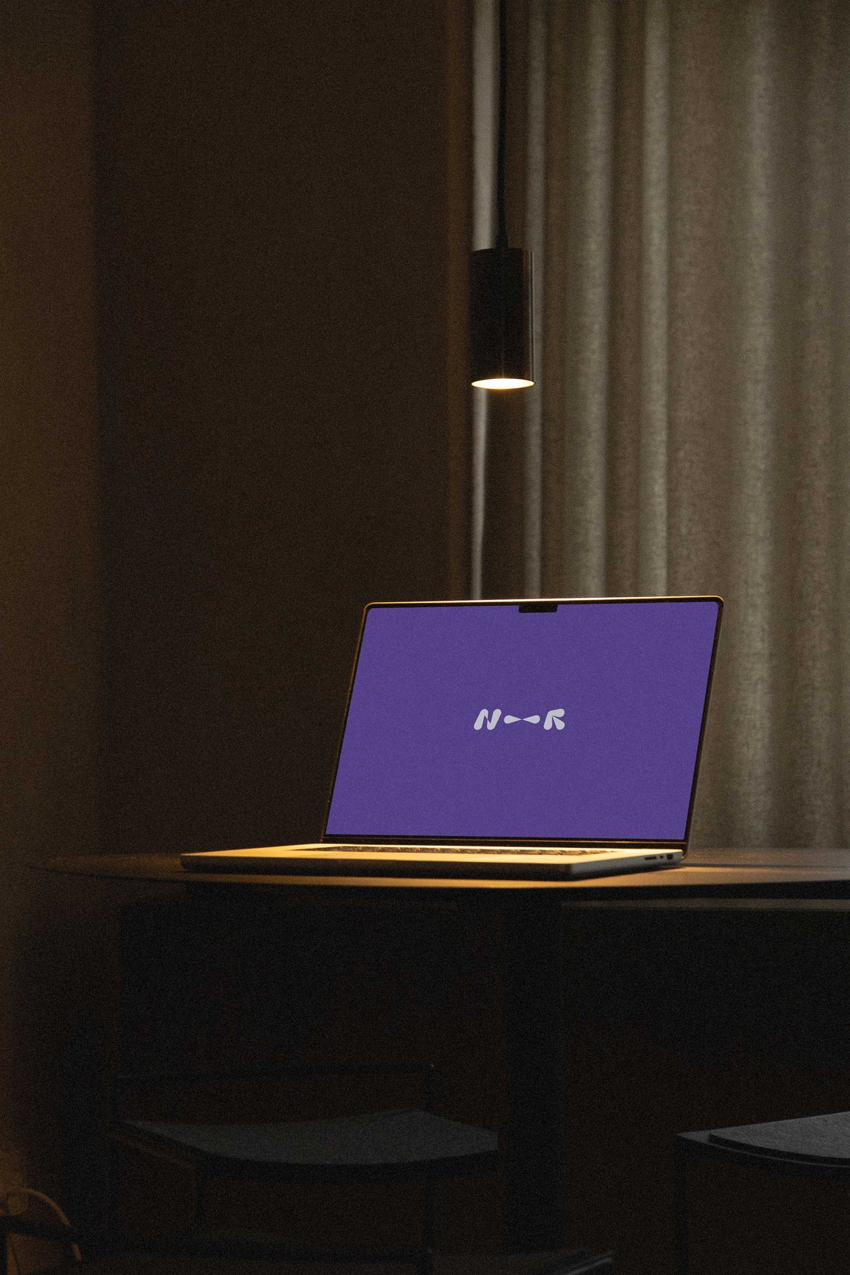 Dark Cozy MacBook Pro Mockup • LUX 032 New—Renew