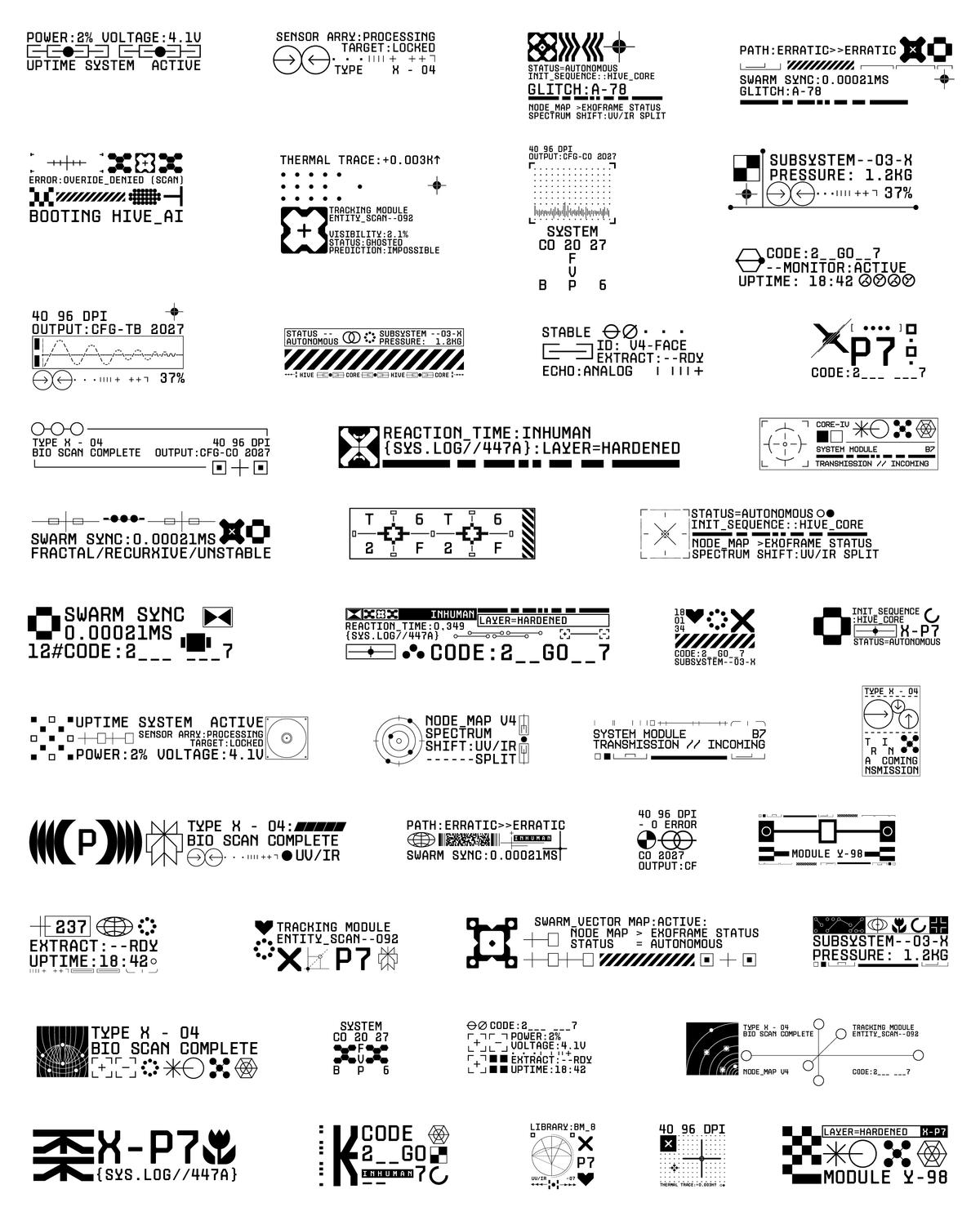 Micrographics Elements Pack Nikos Christopoulos