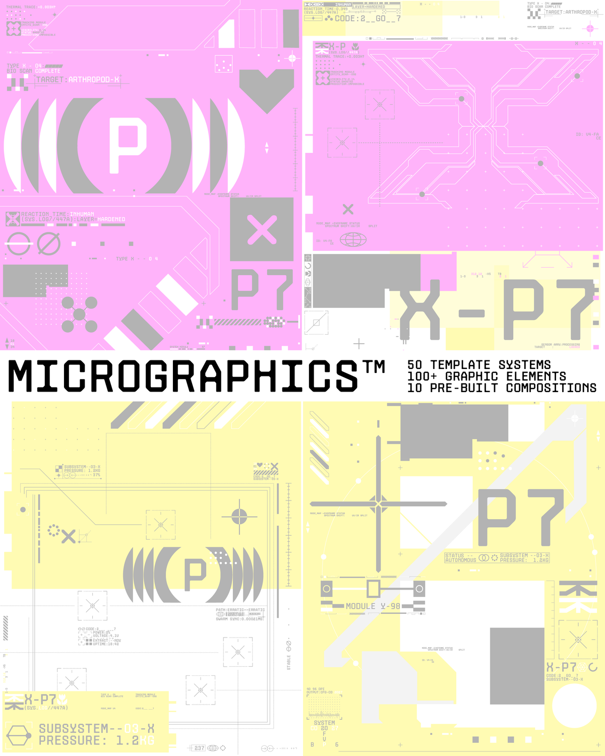 Micrographics Elements Pack Nikos Christopoulos