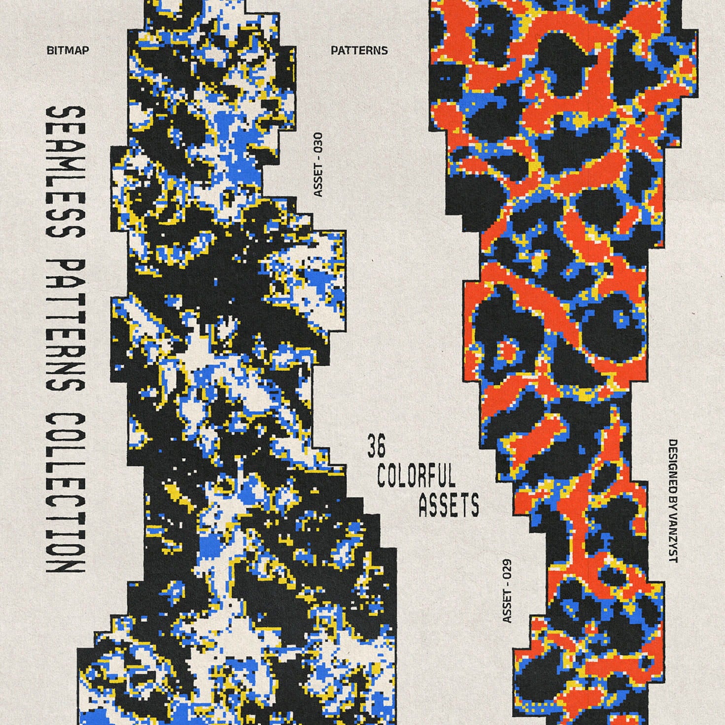 Microscopic Seamless Patterns Collection Vanzyst