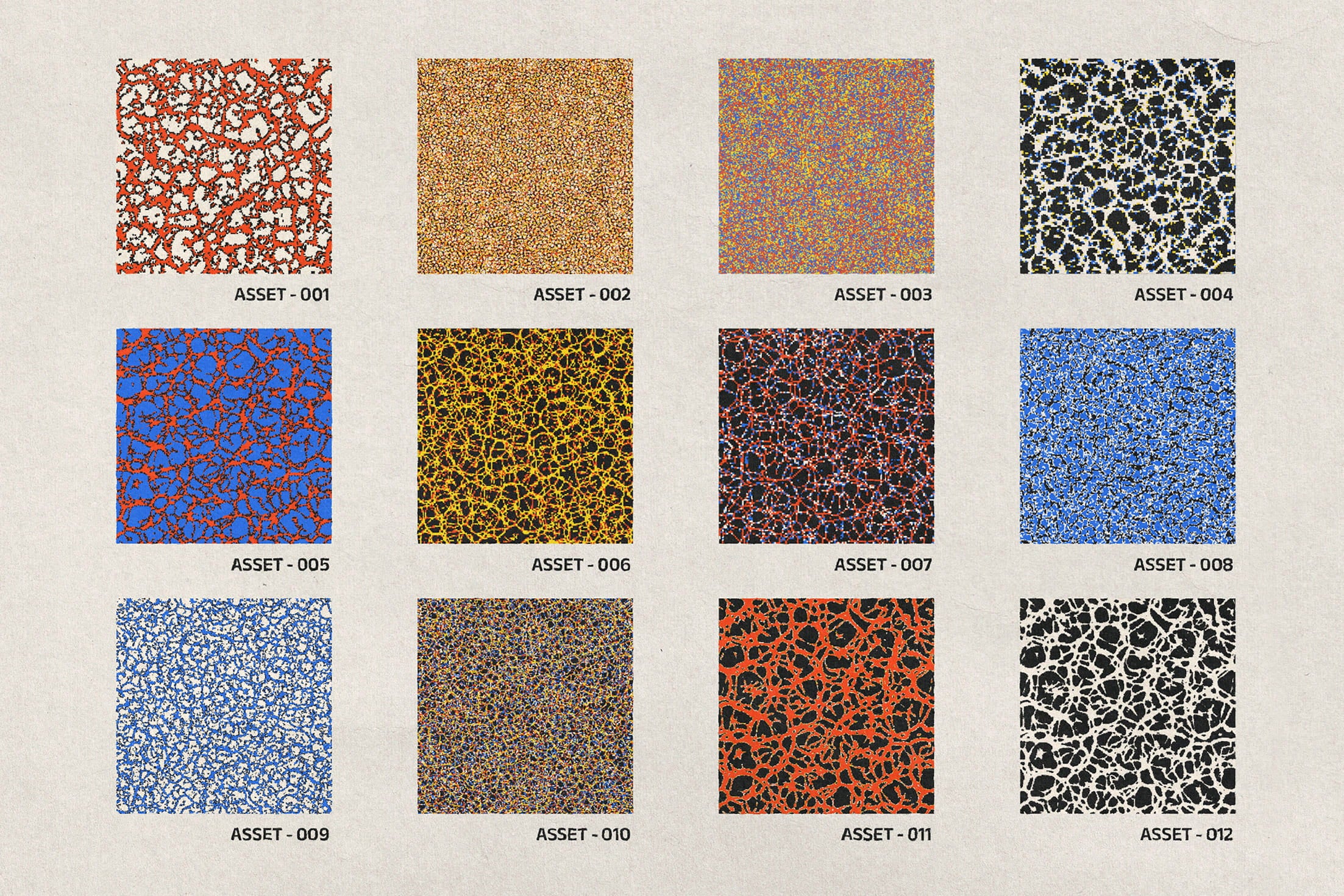 Microscopic Seamless Patterns Collection Vanzyst