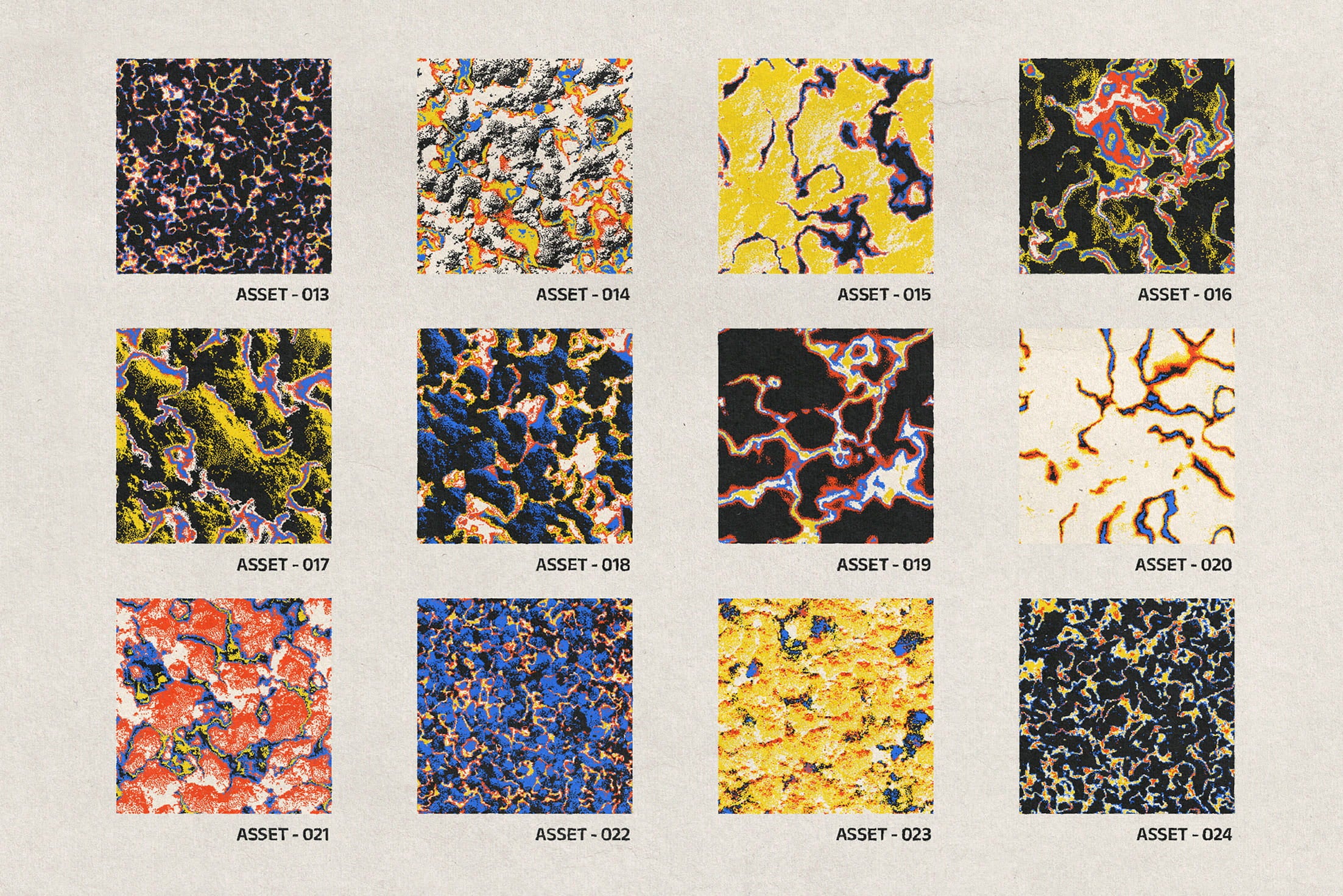 Microscopic Seamless Patterns Collection Vanzyst